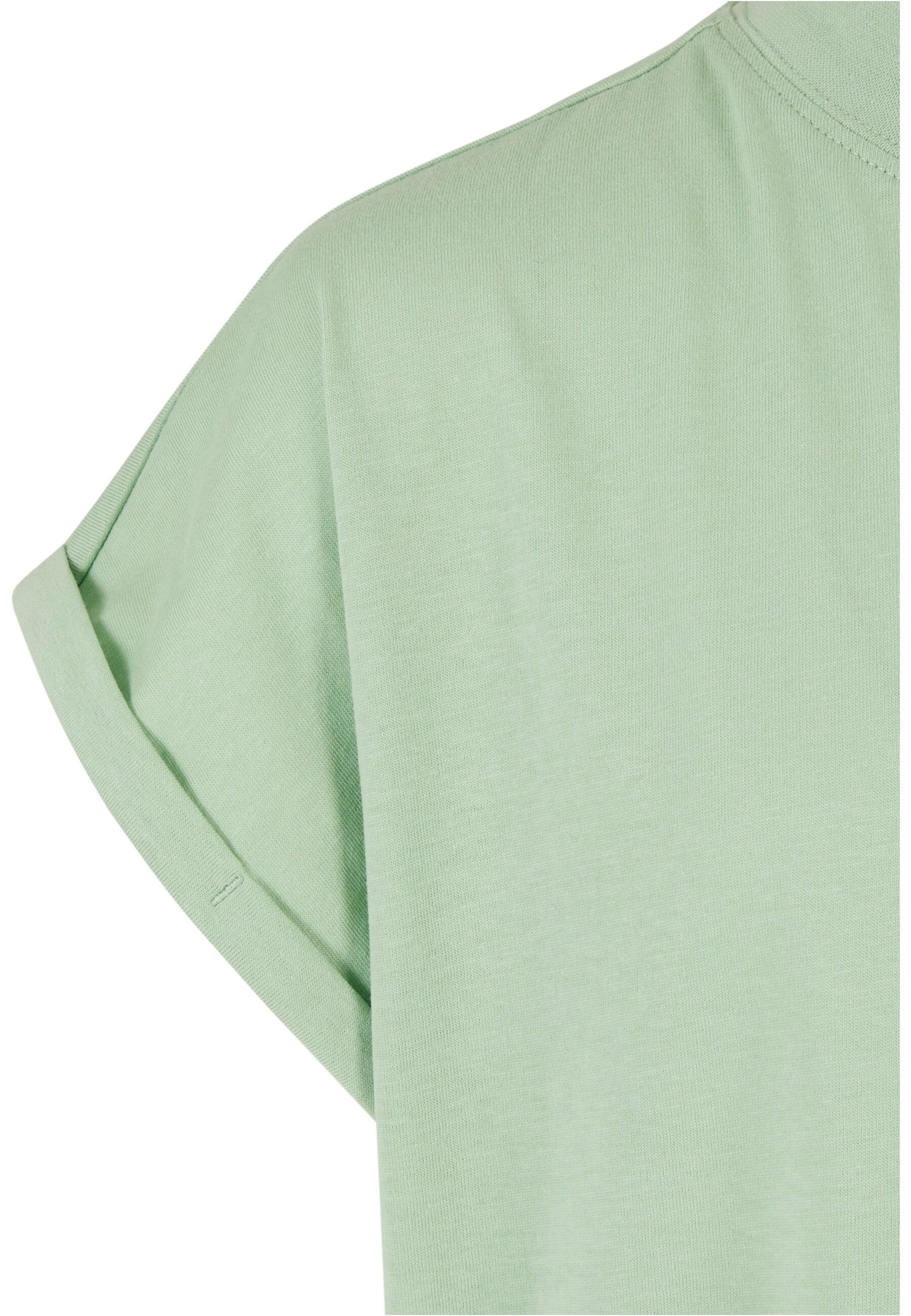 URBAN CLASSICS Shirtkleid »Urban Classics Damen Girls Turtle Extended Shoulder Dress«, (1 tlg.)