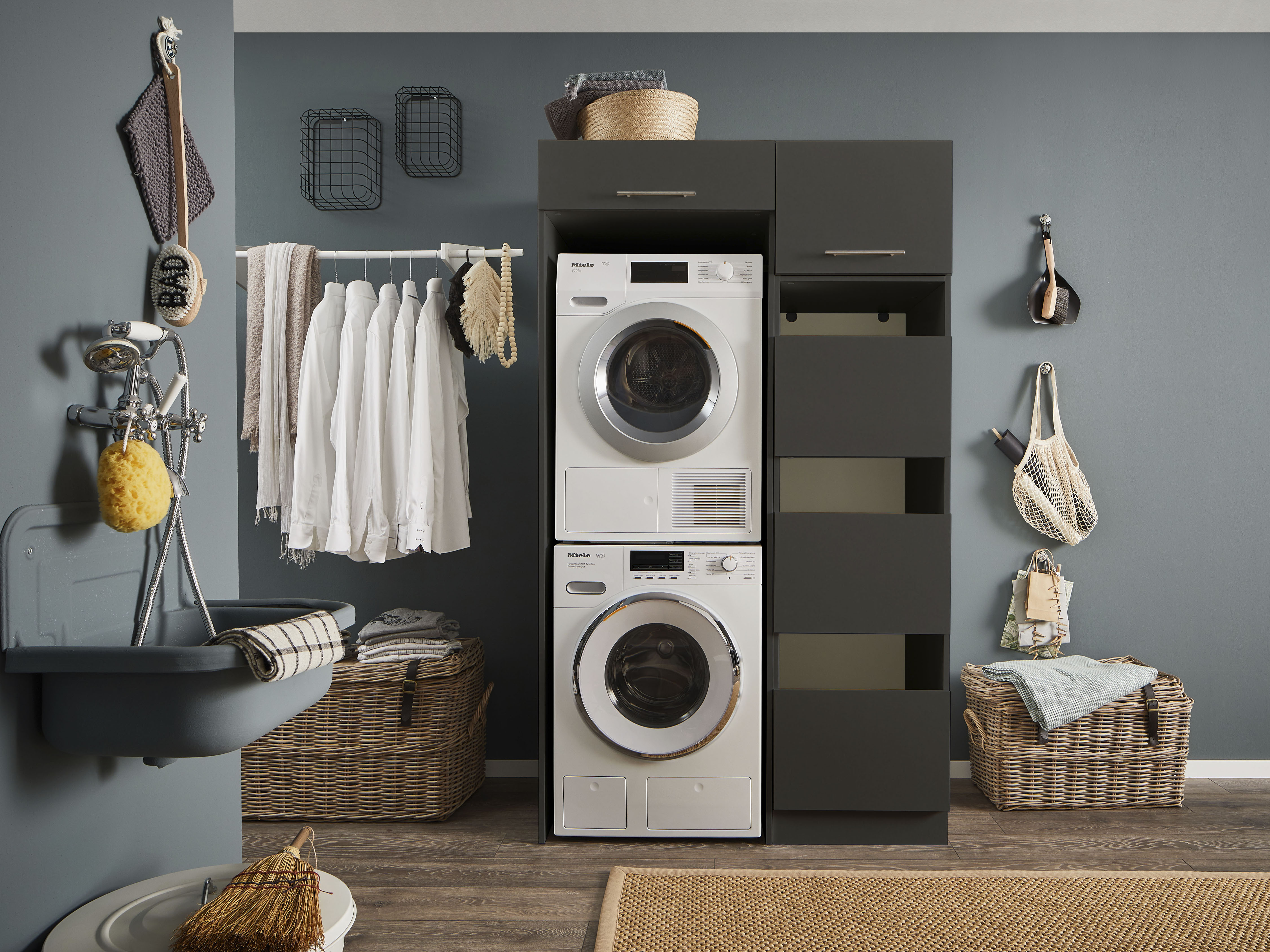Laundreezy Mehrzweckschrank-Set "LAUNDREEZY LDLK1"