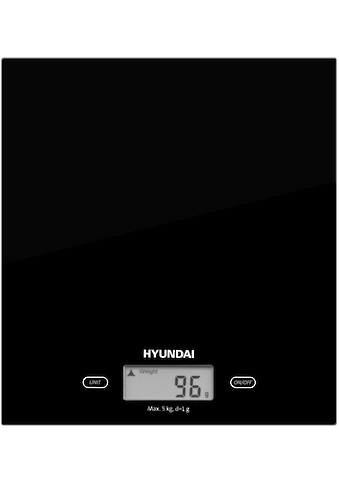 Hyundai Küchenwaage »KVE893B« iki zu 5 kg LCD-...