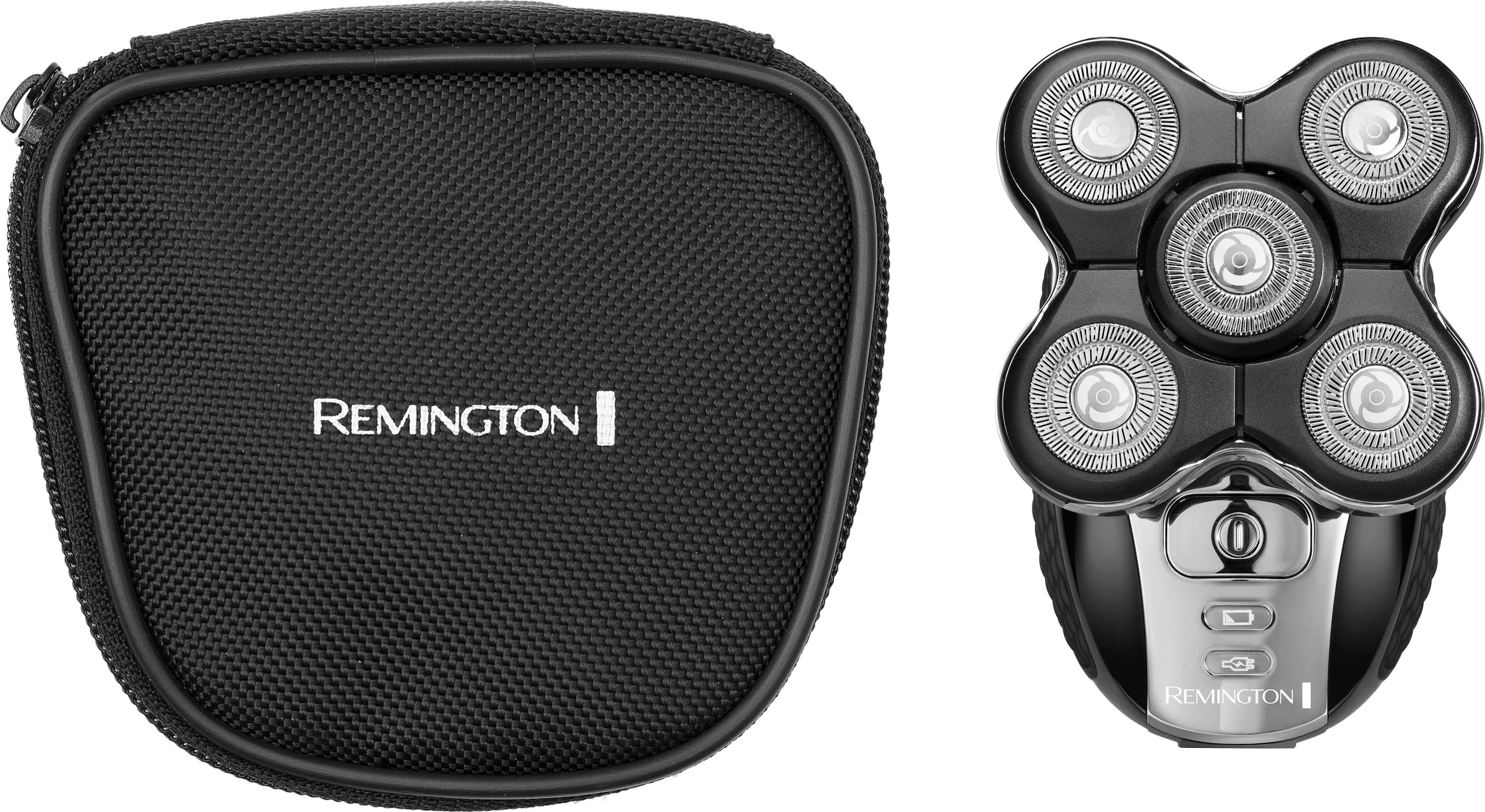 Remington Glatzen-Rasierer »Ultimate Series RX5, XR1500 -«, 1 Aufsätze, für  Nass-& Trockenrasur, 100 % wasserdicht, akkubetrieben-50 Min. | BAUR | Elektrorasierer