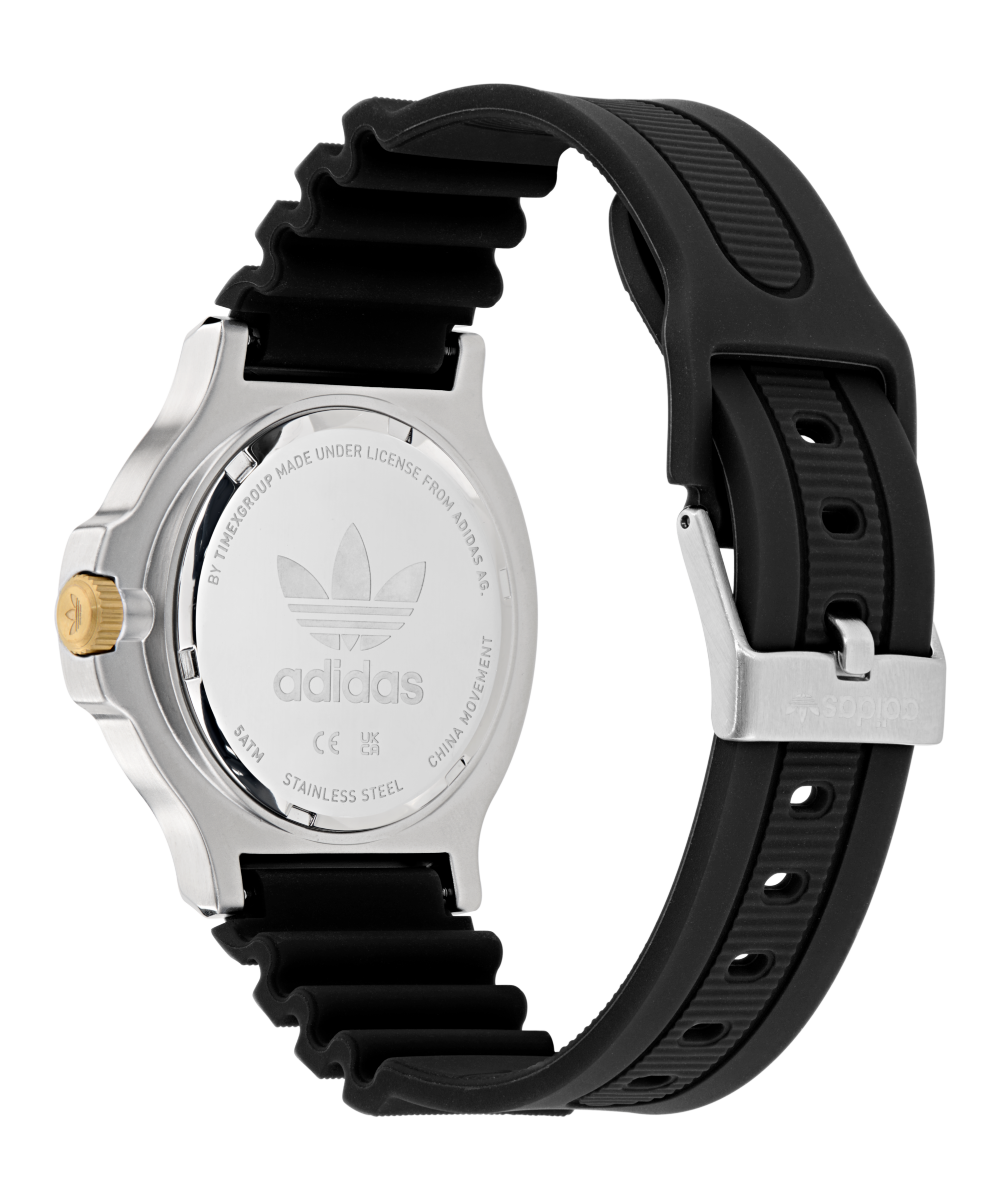 adidas Originals Quarzuhr »EXPRESSION THREE« Armbanduhr, Herrenuhr, Damenuhr, Silikonarmband, Leuchtzeiger