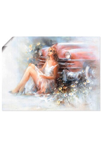 Artland Wandbild »Entspannen«, Frau, (1 St.), als Leinwandbild, Wandaufkleber oder... kaufen