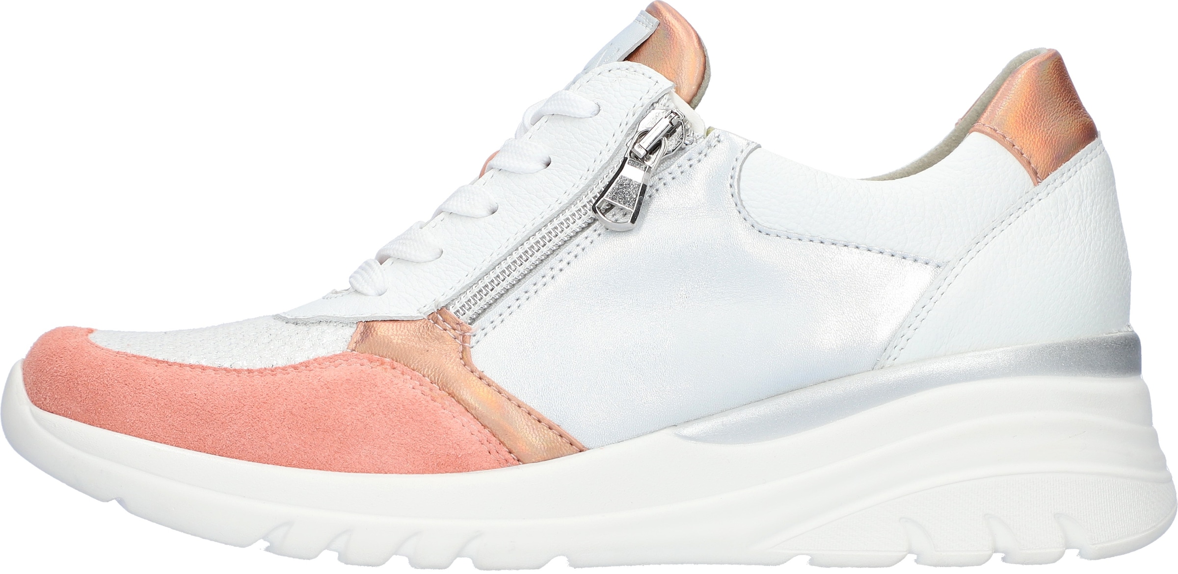 Waldläufer Keilsneaker »H-CARLA Soft«  Schnürschuh, Halbschuh, Freizeitschuh mit Kontrastbesatz