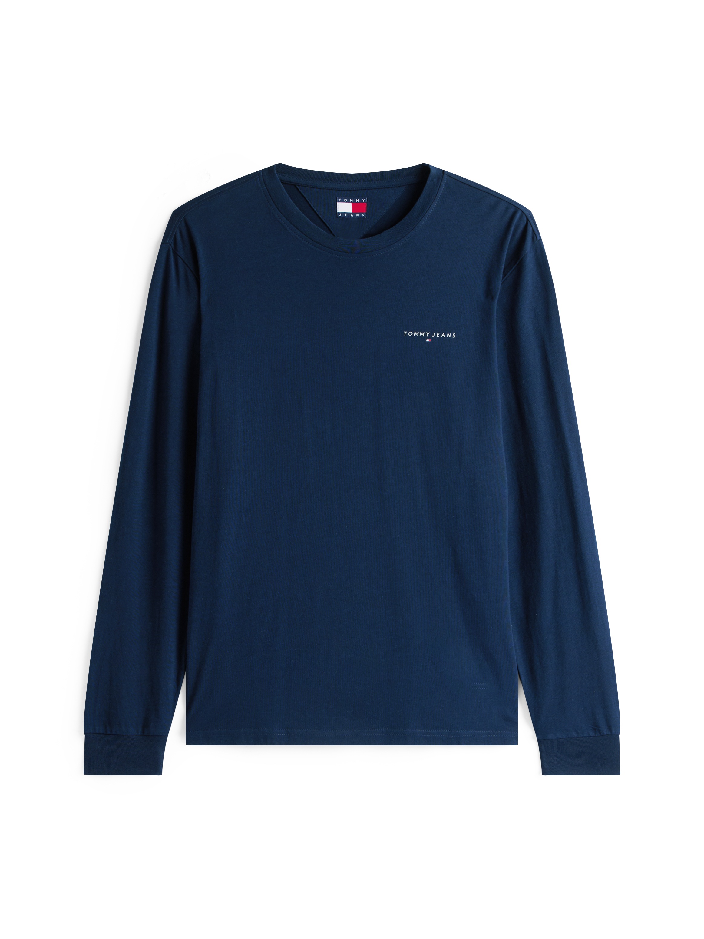 Tommy Jeans Langarmshirt »TJM SLIM CHEST LINEAR LS TEE EXT«, Mit Rundhalsausschnitt