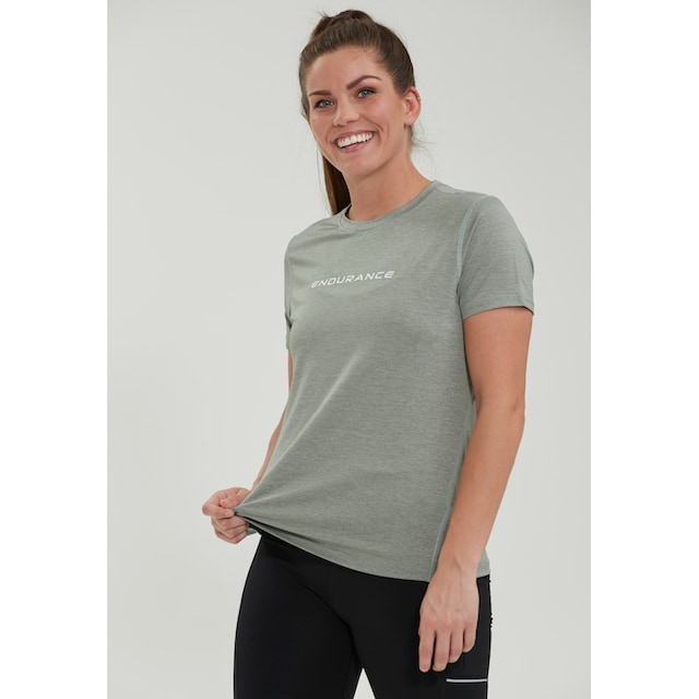 ENDURANCE Funktionsshirt »WANGE MELANGE«, (1 tlg.), mit innovativer QUICK  DRY-Technologie ▷ kaufen | BAUR