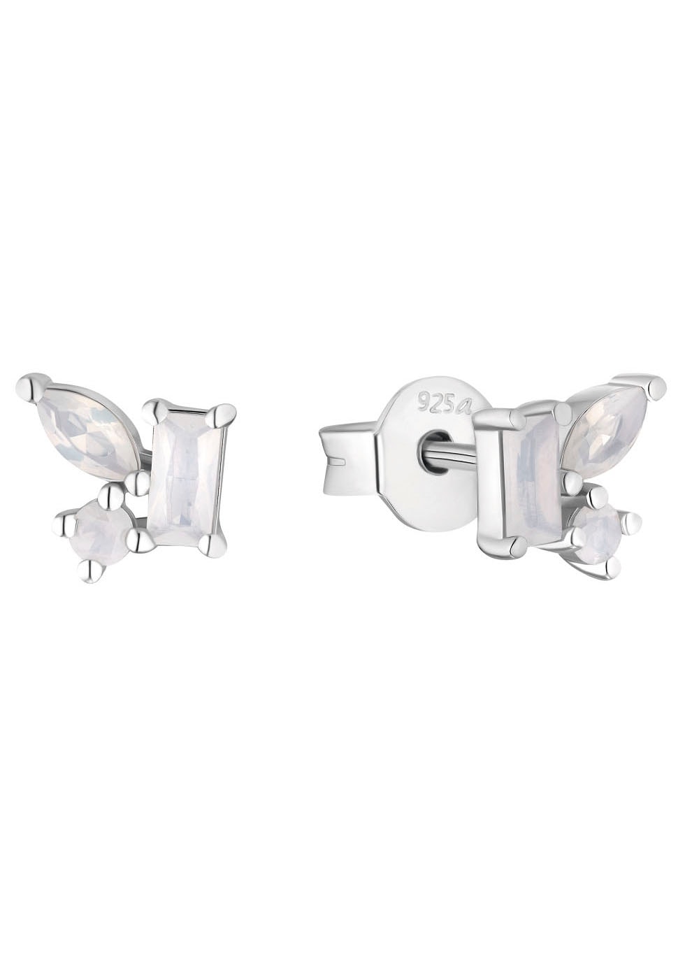 Amor Paar Ohrstecker » 2034919« mit Opal (synth.)