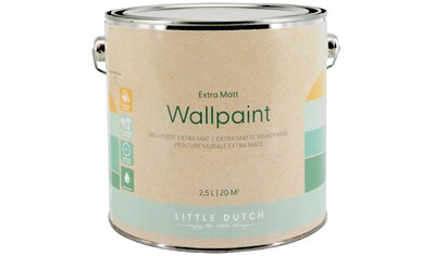Wandfarbe »Wallpaint«, extra matt, hochdeckend und waschbeständig, für Kinderzimmer...
