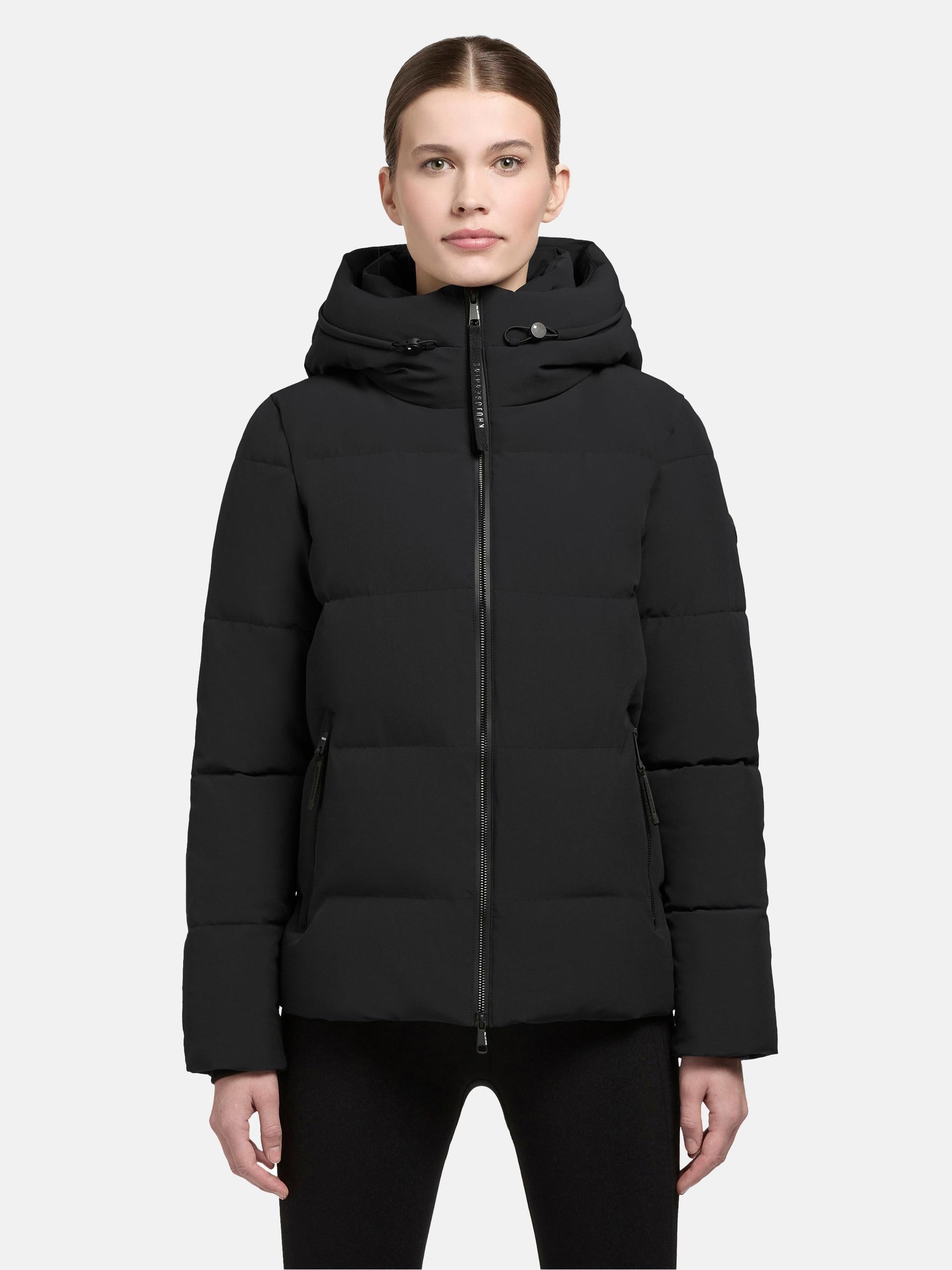 khujo Steppjacke "Fanc2-YM", mit Kapuze, Kurze gesteppte Damen Winterjacke günstig online kaufen