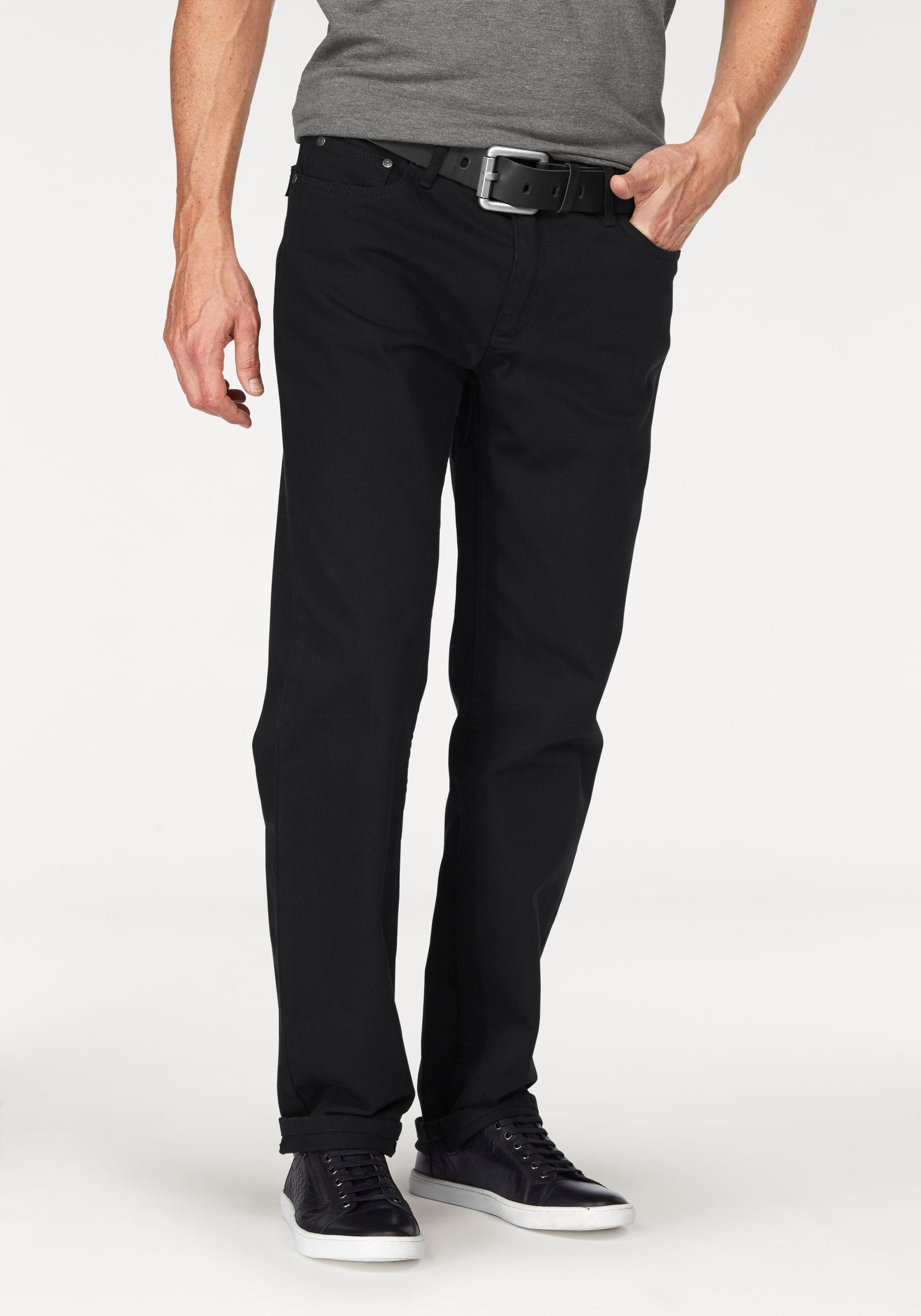 Arizona Regular-fit-Jeans »James«, regular fit, gerades Bein, Five-Pocket-Form, normale Leibhöhe