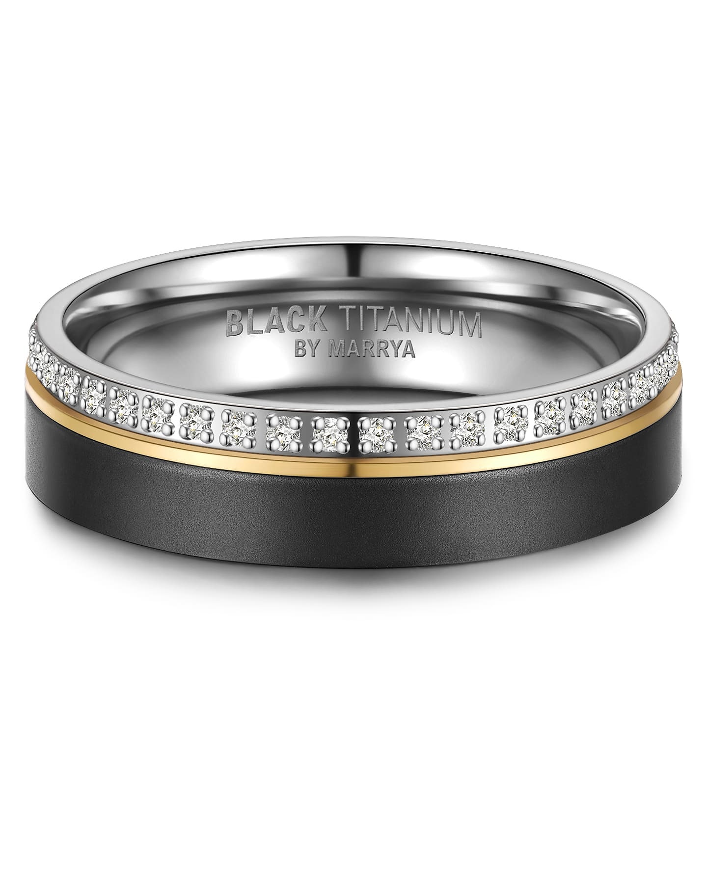Marrya Trauring »BLACK TITANIUM by MARRYA«