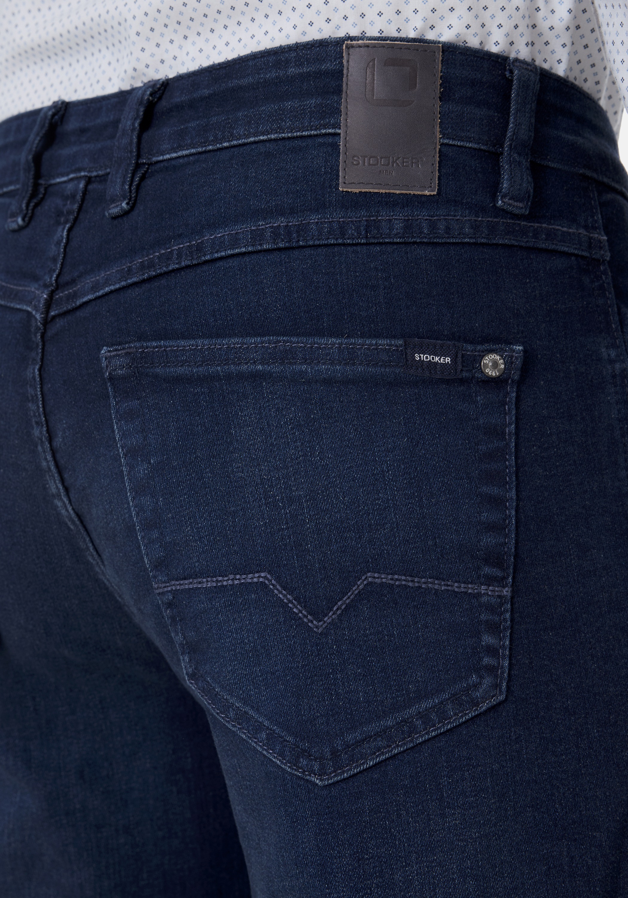 Stooker Men 5-Pocket-Hose »Men Frisco Colour Straight Fit Men«, Straight Fit Casual Clean Wash Twill Coloured Comfort Flex! für Herren