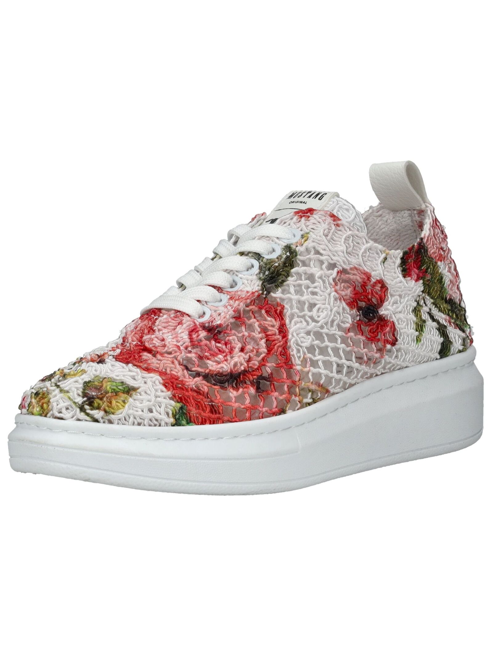 Mustang Shoes Schnürschuh "Mustang Shoes Sneaker Baumwolle"