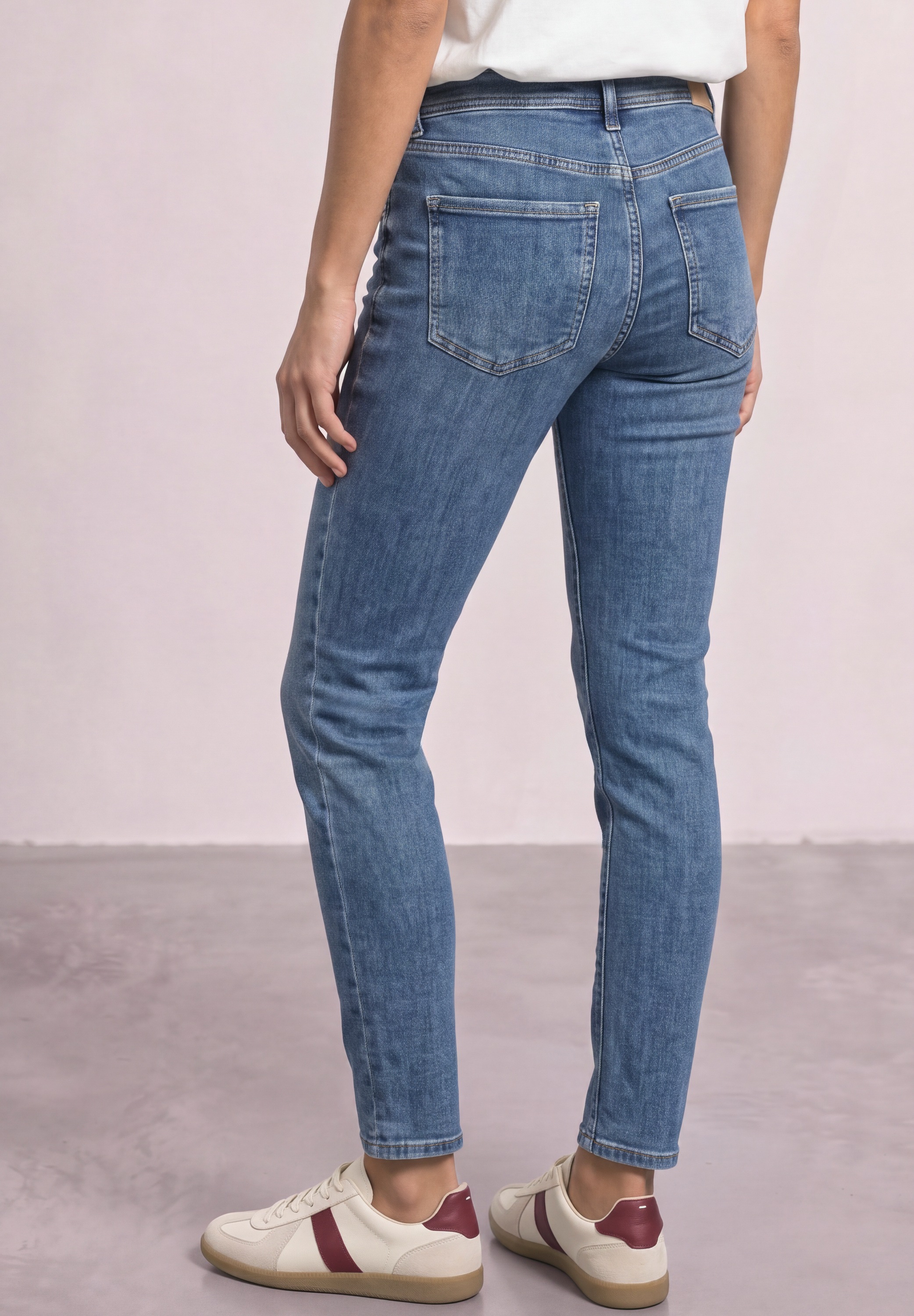 STREET ONE Comfort-fit-Jeans Middle Waist