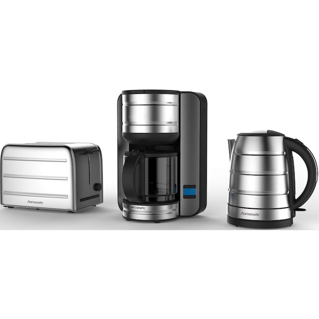 Hanseatic Filterkaffeemaschine »65387802«, 1,6 l Kaffeekanne, Papierfilter,  1x4 online bestellen | BAUR