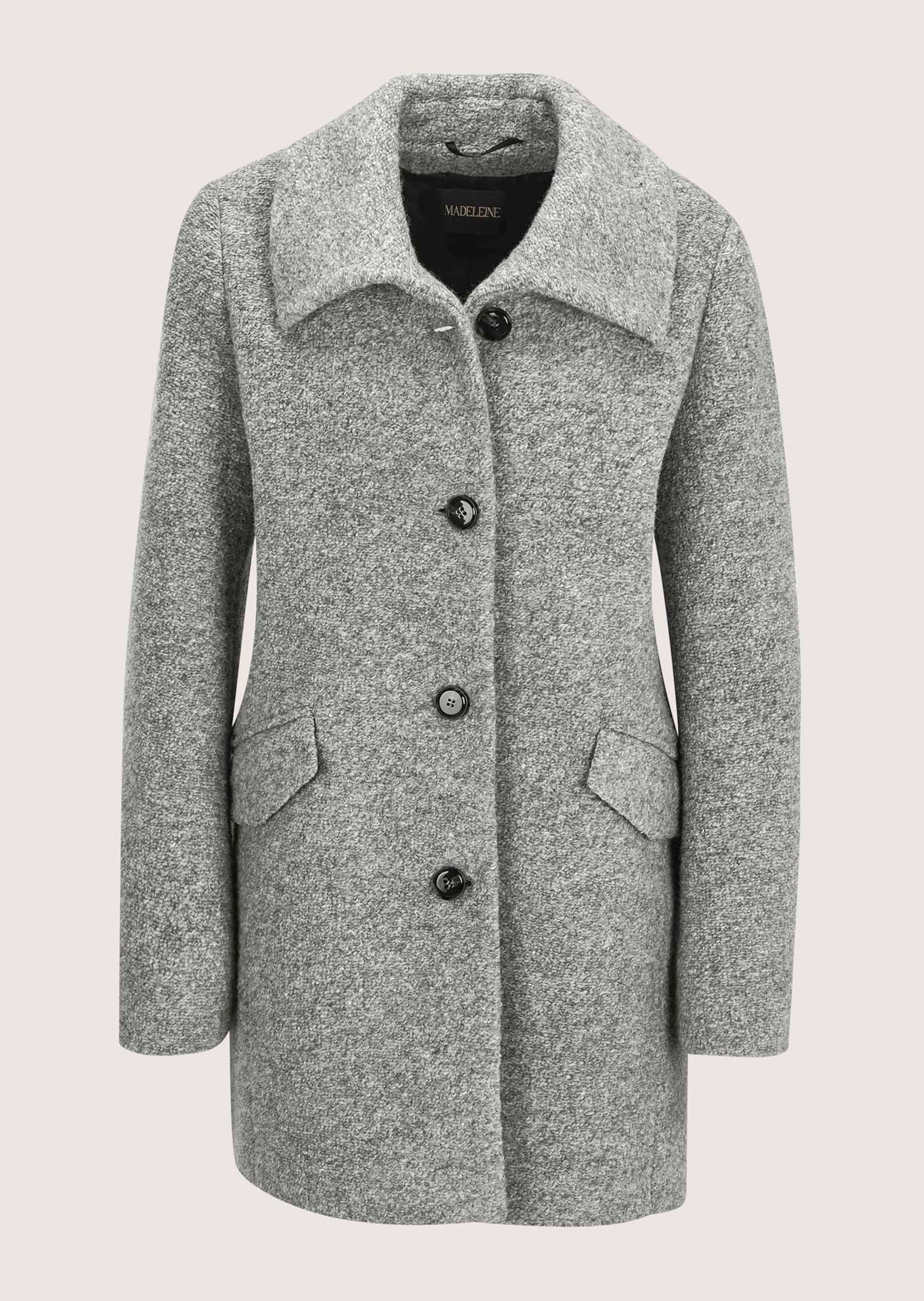 MADELEINE Langmantel "Mantel Eleganter Kurzmantel mit Klappkragen" großer K günstig online kaufen