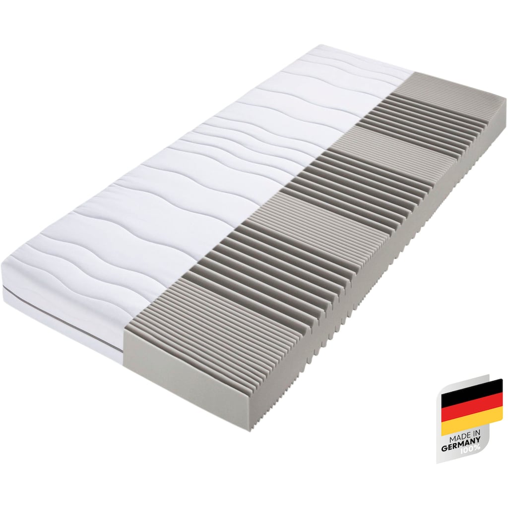 Beco Komfortschaummatratze »Matratze Dream Flex, 7-Zonen-Komfortschaummatratze, diverse Größen«, 18 cm hoch, Raumgewicht: 28 kg/m³, (1 St.)