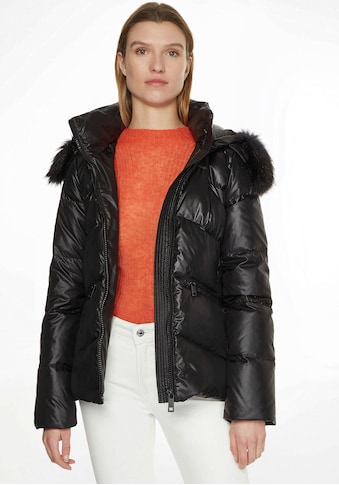 Calvin Klein Outdoorjacke su Kapuze su Fellimitat a...