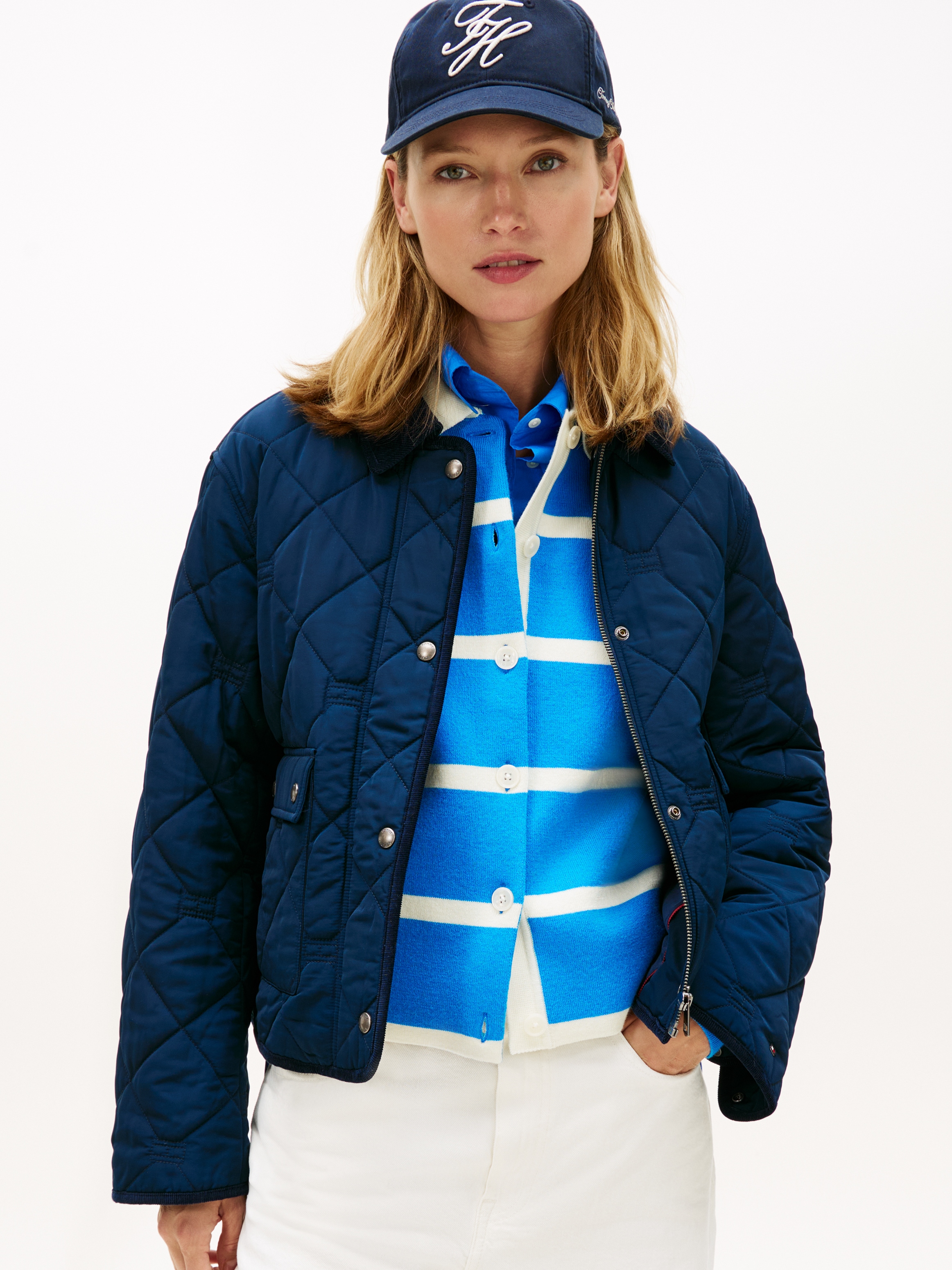 Tommy Hilfiger Steppjacke "PADDED FLAG QUILTED JACKET" günstig online kaufen