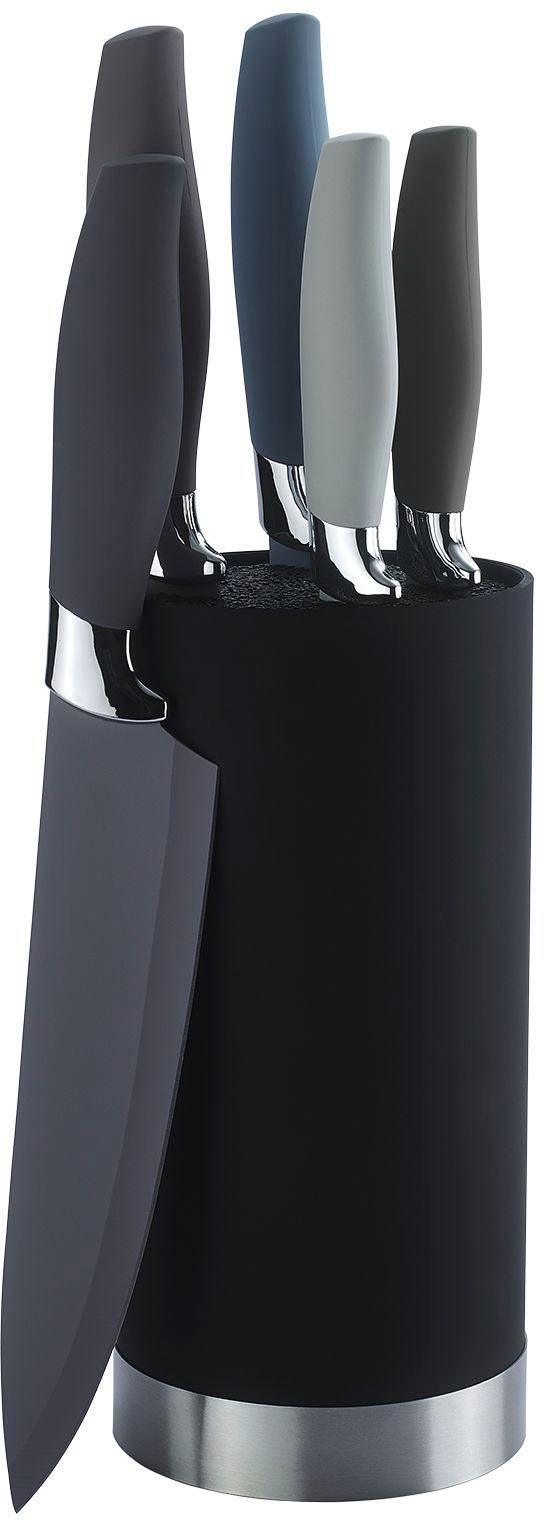 Thumbnail - KING Bräter "5 Liter" Set, 5 Küchenmesser inklusive Messerblock, 8 Stk. tlg. Aluminiumguss