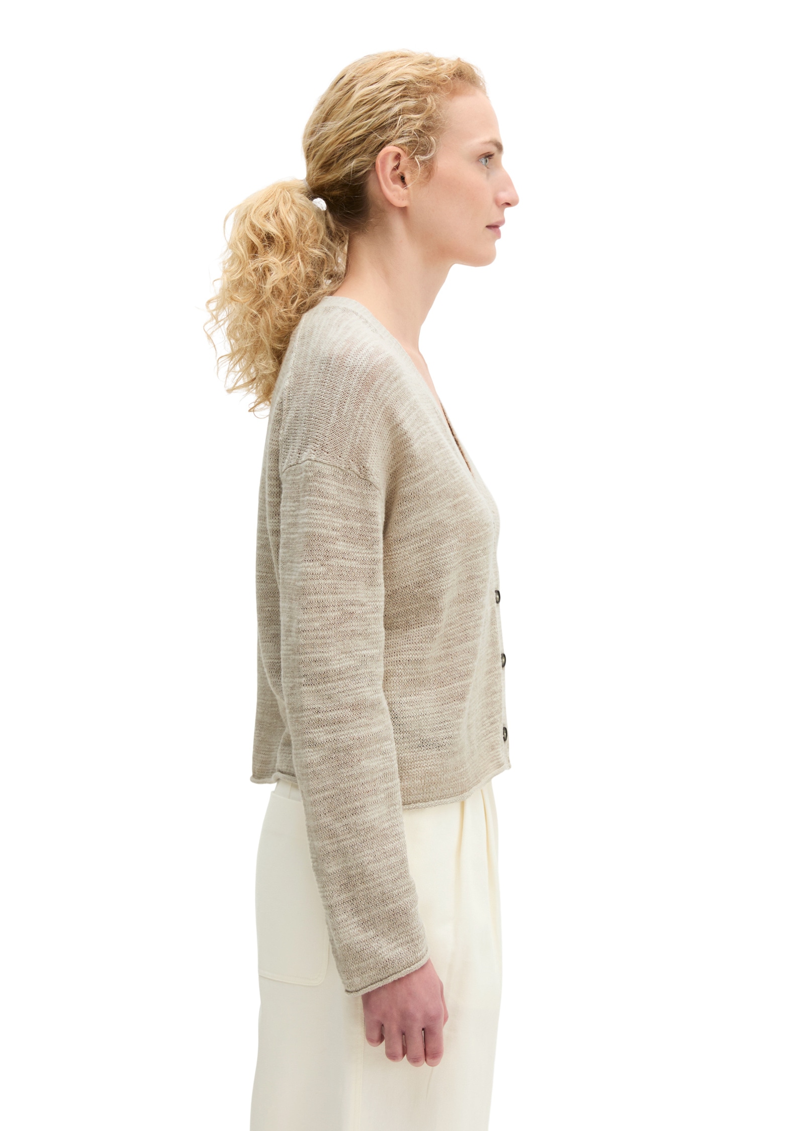 Marc O'Polo Cardigan »aus Leinen-Baumwolle-Mix«