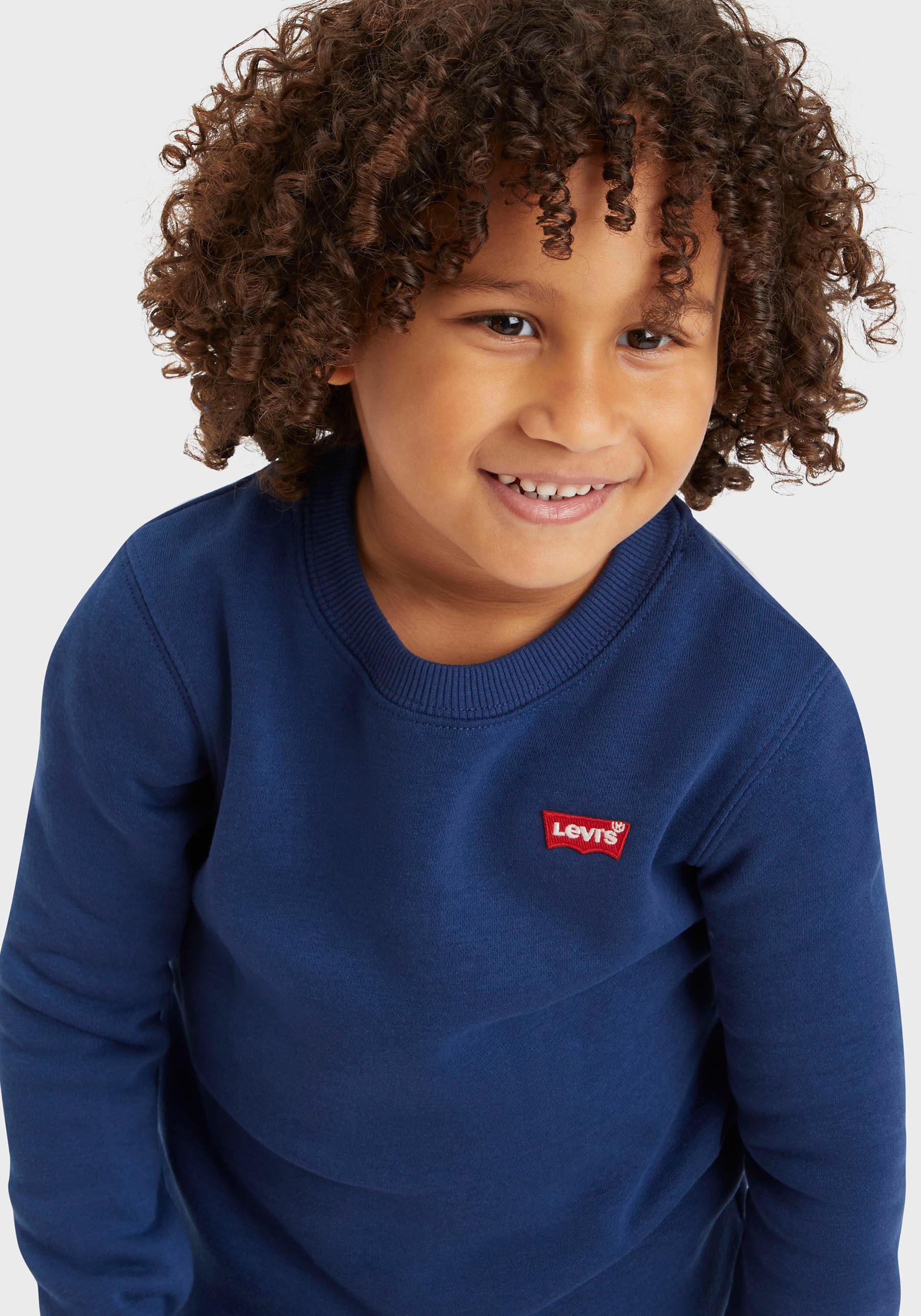 Levi's® Kids Sweatshirt »LOGO CREWNECK SWEATSHIRT« mit Logo Stickerei for BOYS
