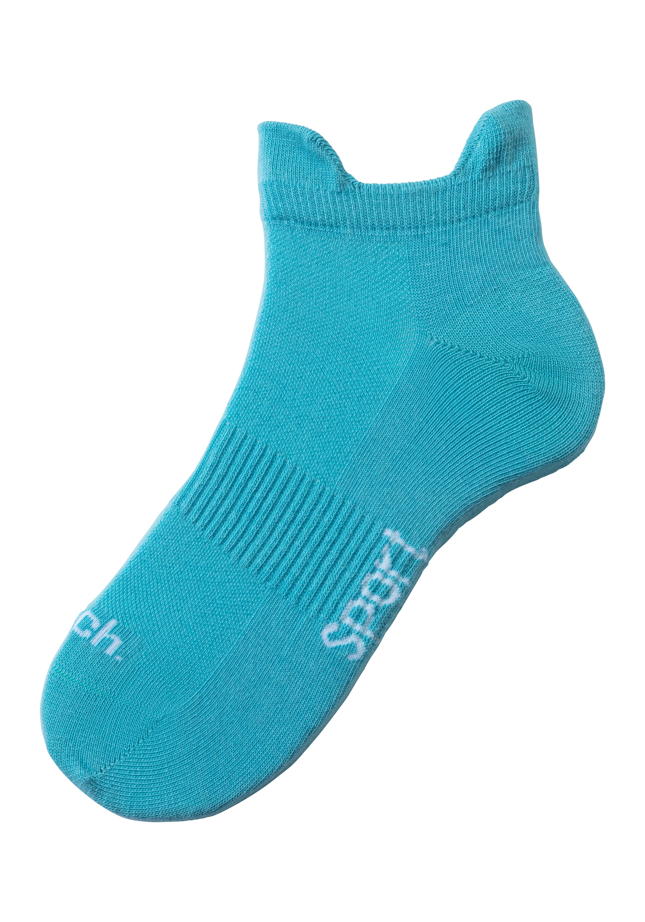 Bench. Sneakersocken Packung, 6 Stk. tlg. mit feiner Mesh Konstruktion und Mittelfußgummi