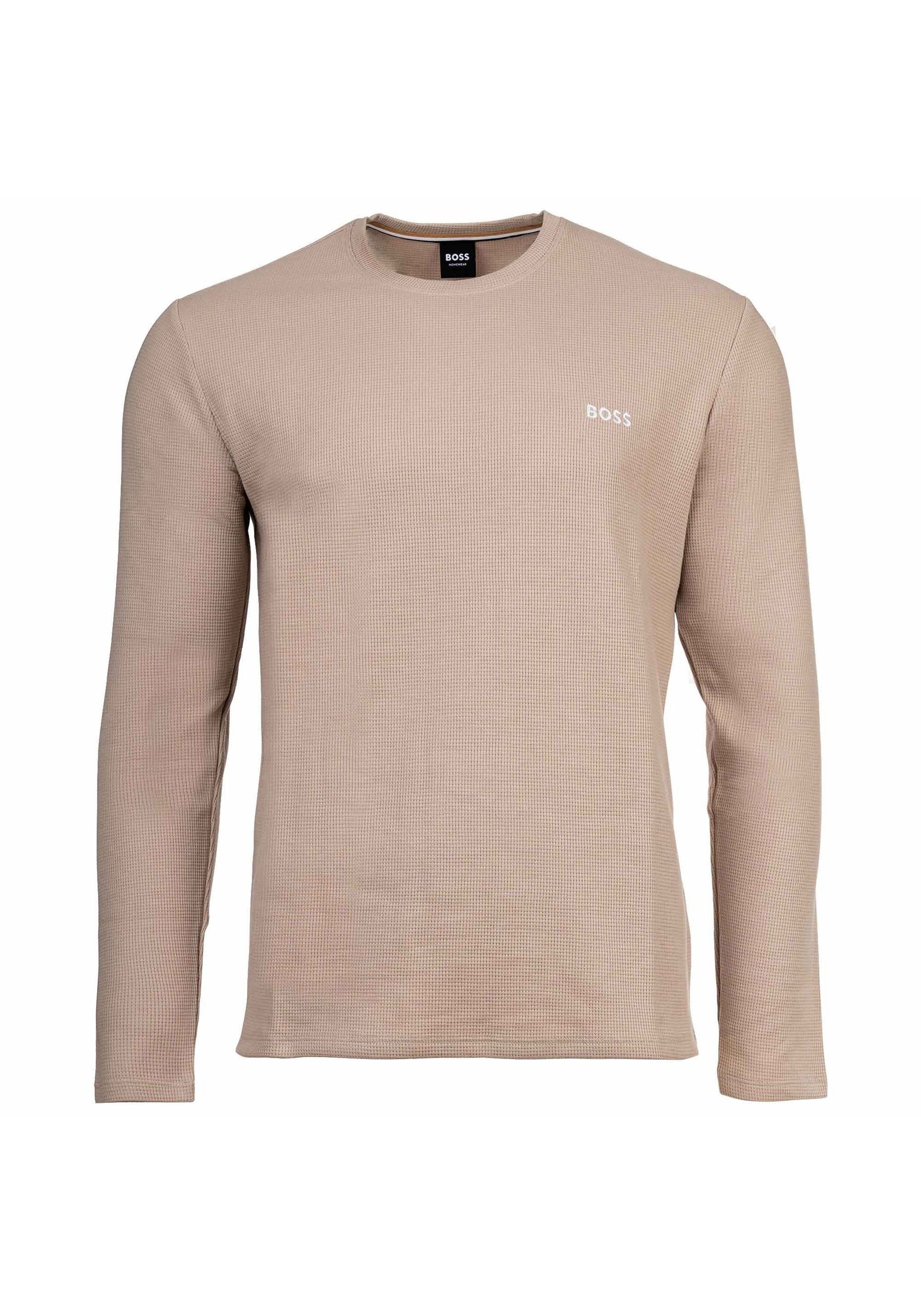 BOSS Longsleeve "Longsleeve Waffle Longsleeve 1er Pack" günstig online kaufen