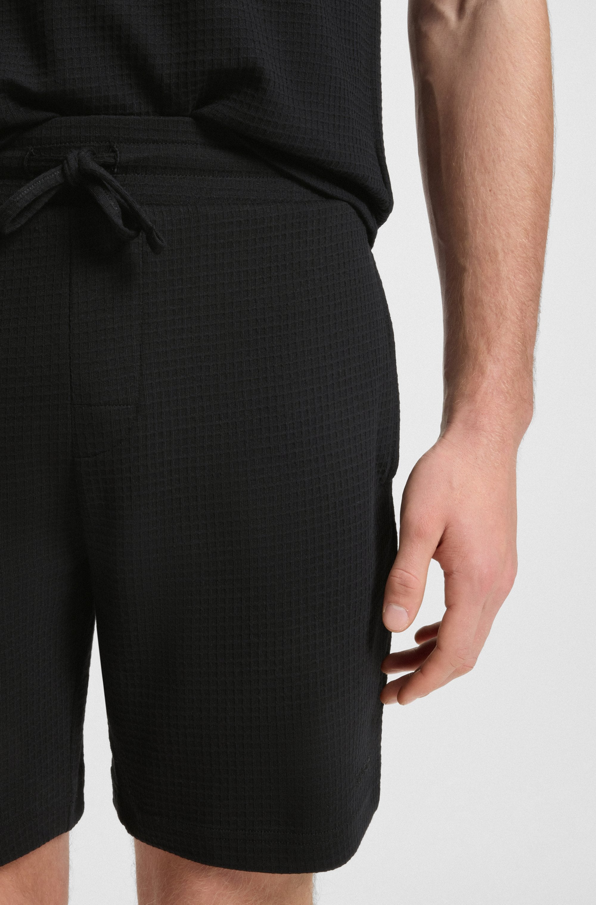 HUGO Underwear Pyjamashorts »Austin Short«, mit Tunnelzug