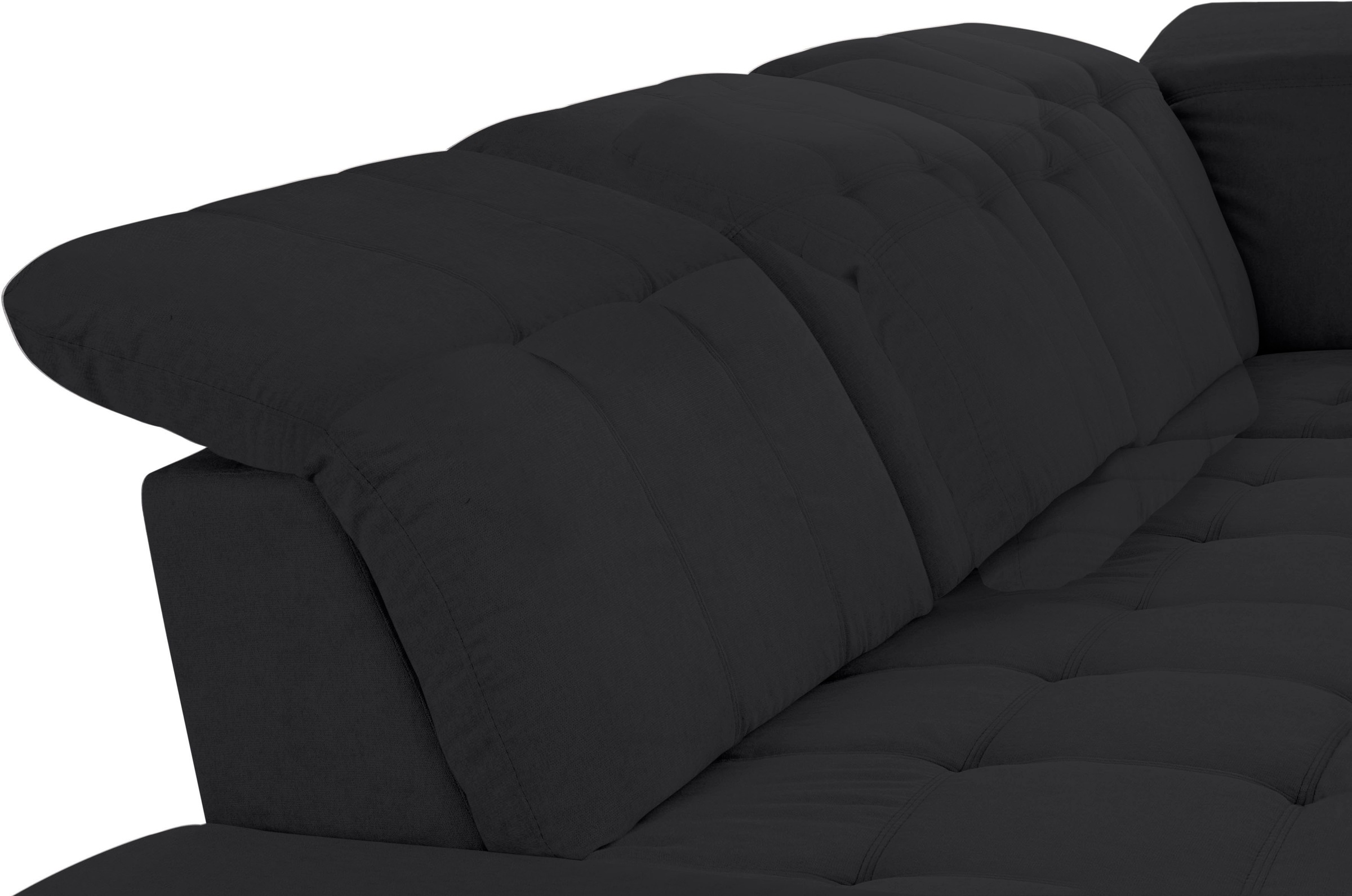 COTTA Ecksofa »Holiday L-Form mit Sitztiefen-, Armteil- und Kopfteilverstellung«, wahlweise mit Bettfunktion & Bettkasten