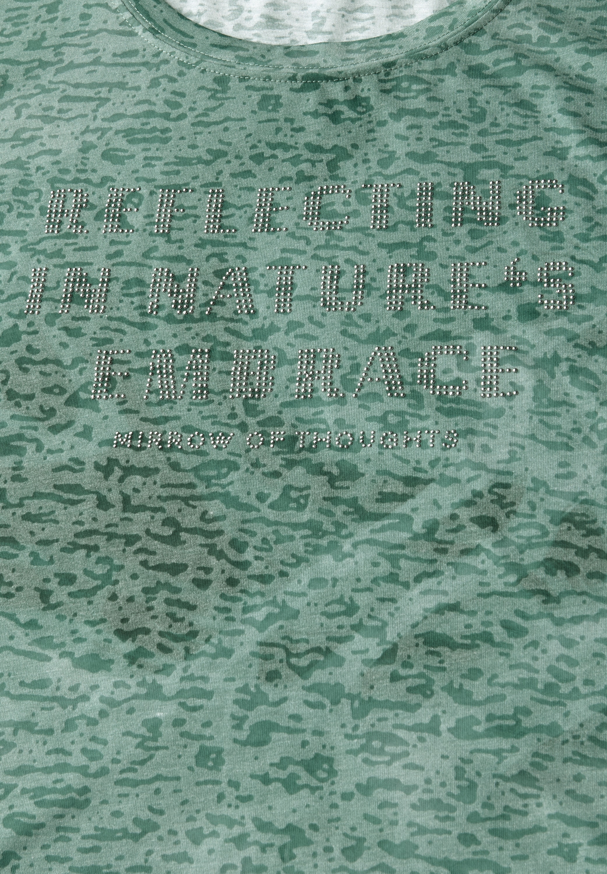 Cecil T-Shirt, mit Wording