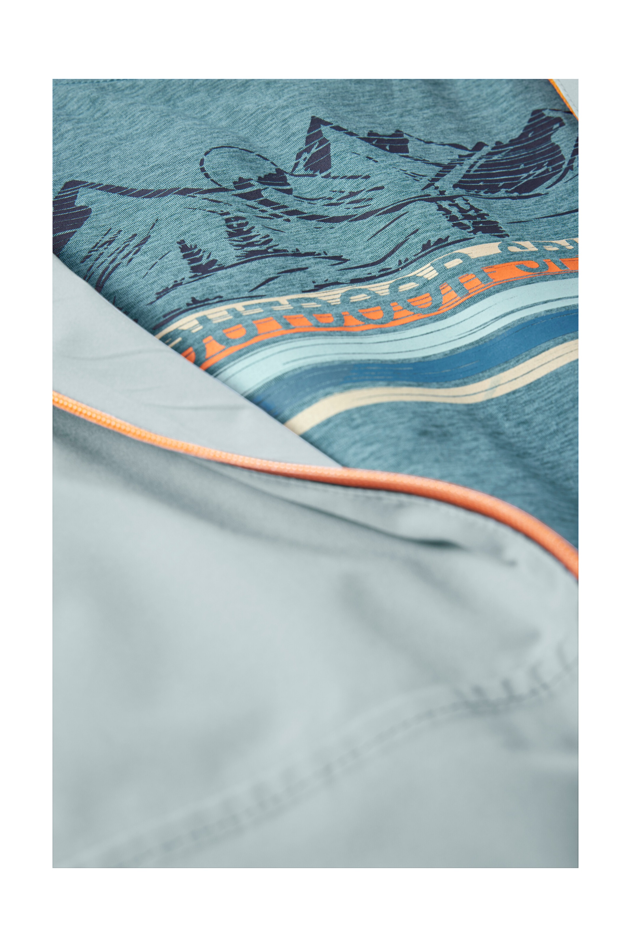 Killtec T-Shirt »KOS 64 MN TSHRT«, Leichtes, schnelltrocknendes Material, Adventure-Print.