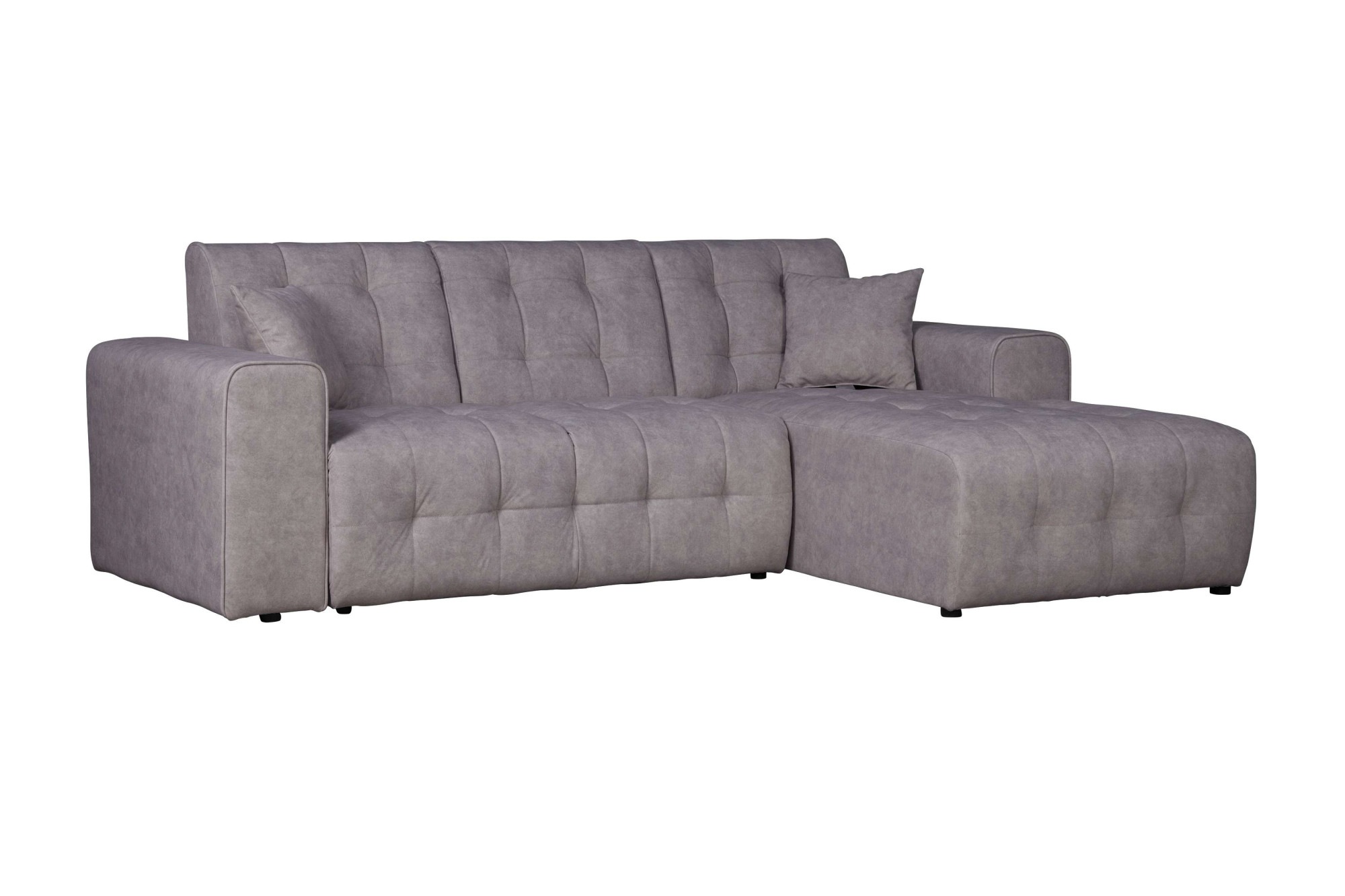 Home affaire Ecksofa »Nosia L-Form«, incl. 2 Zierkissen, mit feiner Steppung
