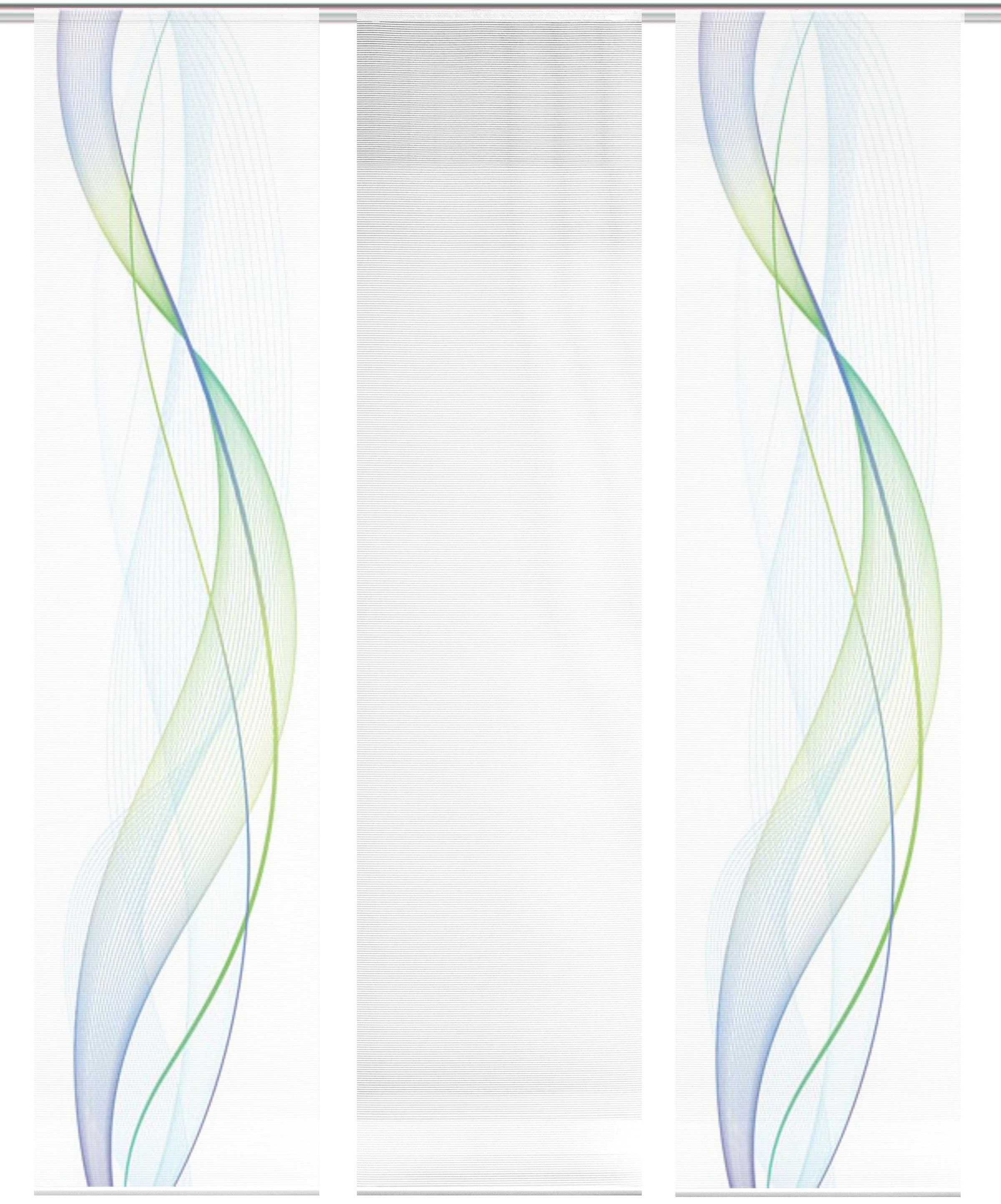 Vision S "3ER SET HEIGHTS" Paneelwagen 3 Stk. tlg. HxB: 260x60, Schiebevorh günstig online kaufen