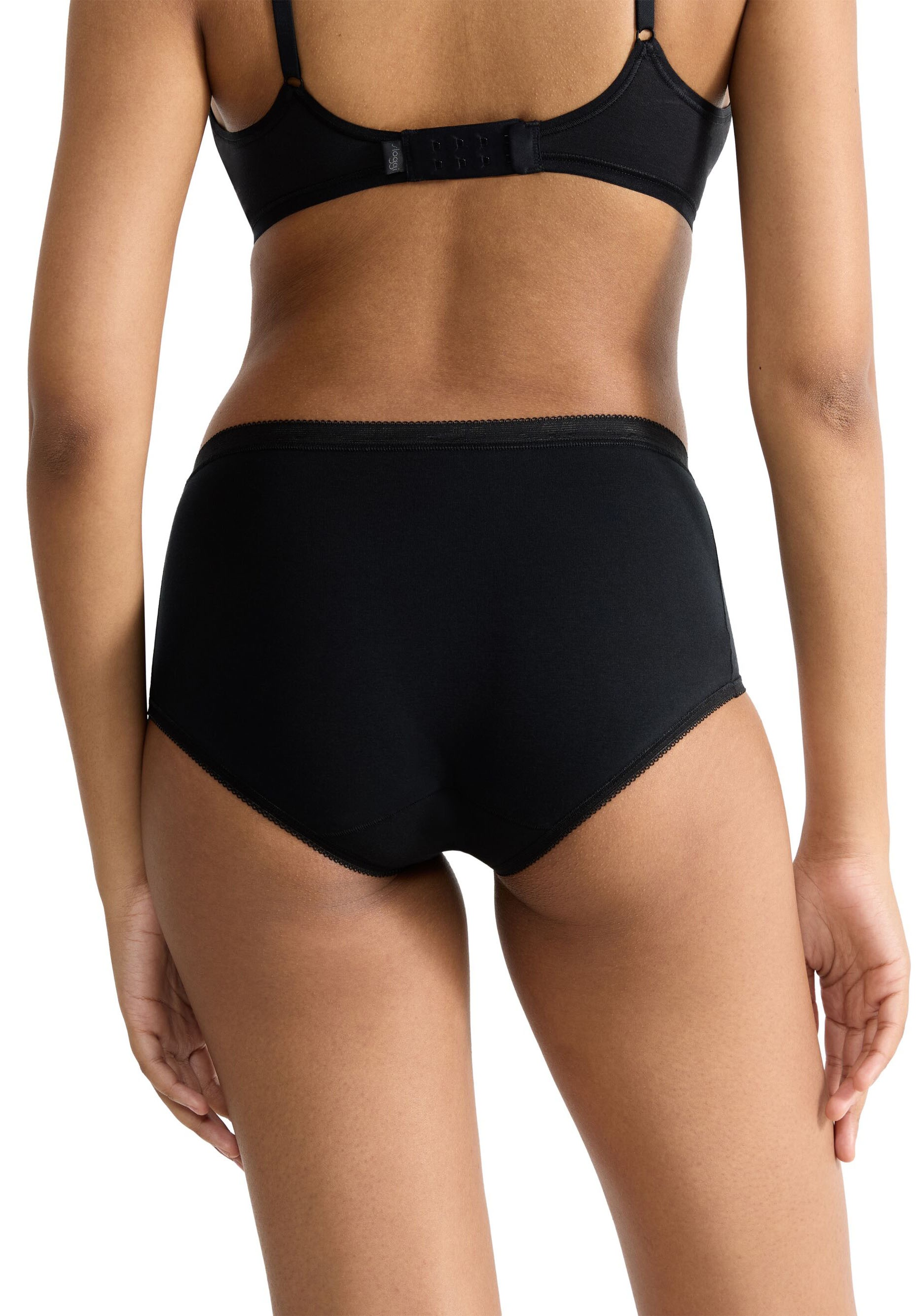sloggi Slip »Basic+ Midi C3P«, (3er Pack), perfekter Sitz