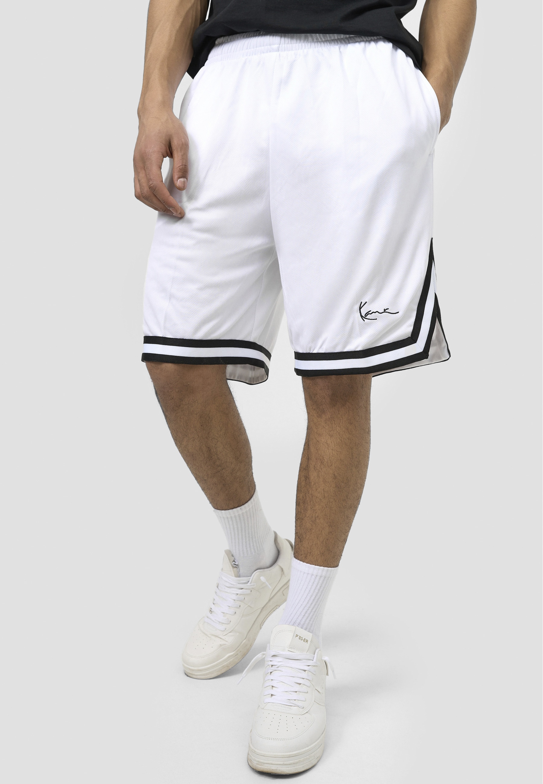 Karl Kani Stoffhose »Karl Kani Herren Signature Mesh Shorts«