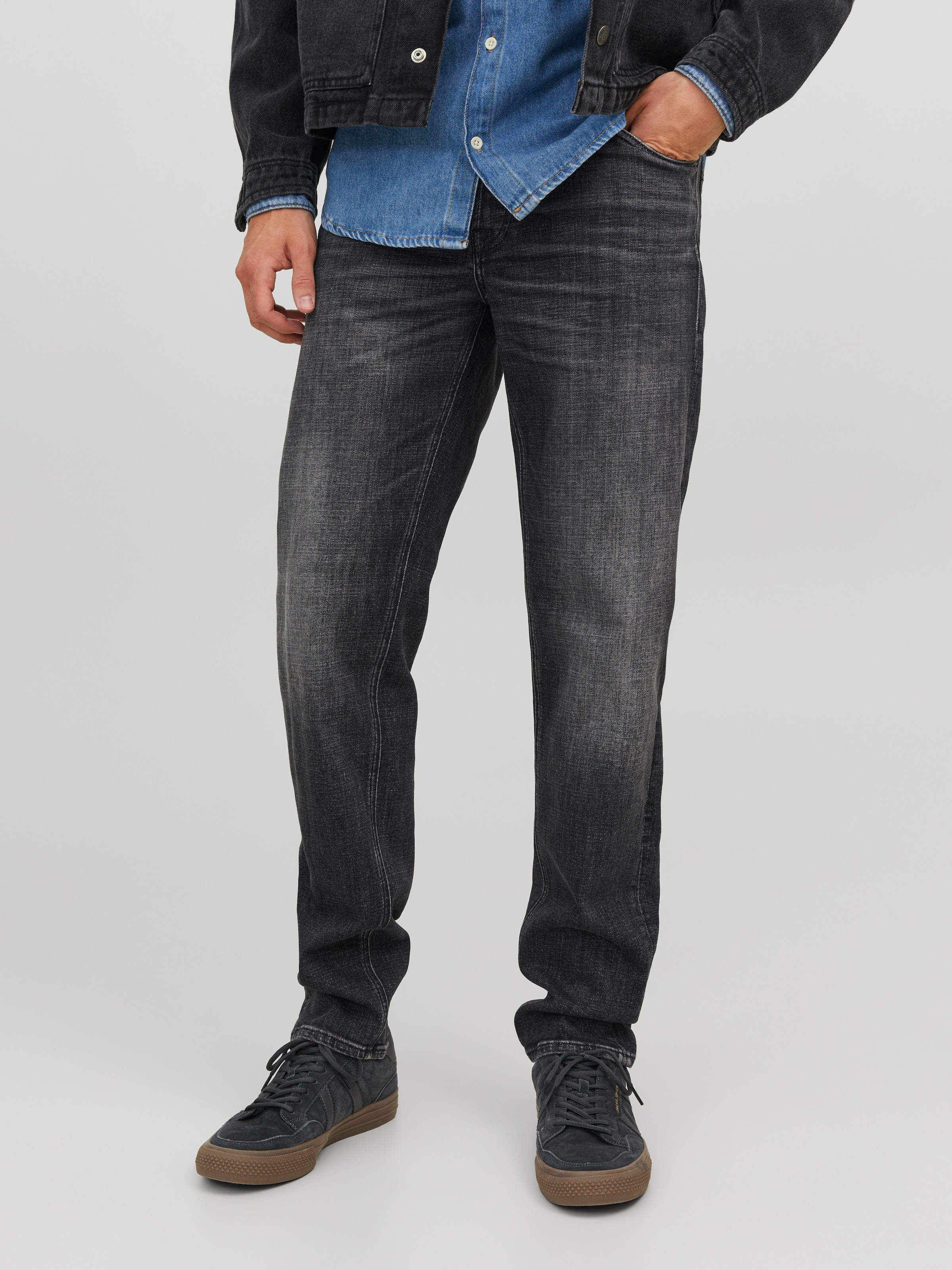Jack & Jones Tapered-fit-Jeans "JJIMIKE JJORIGINAL JOS 711 NOOS" günstig online kaufen
