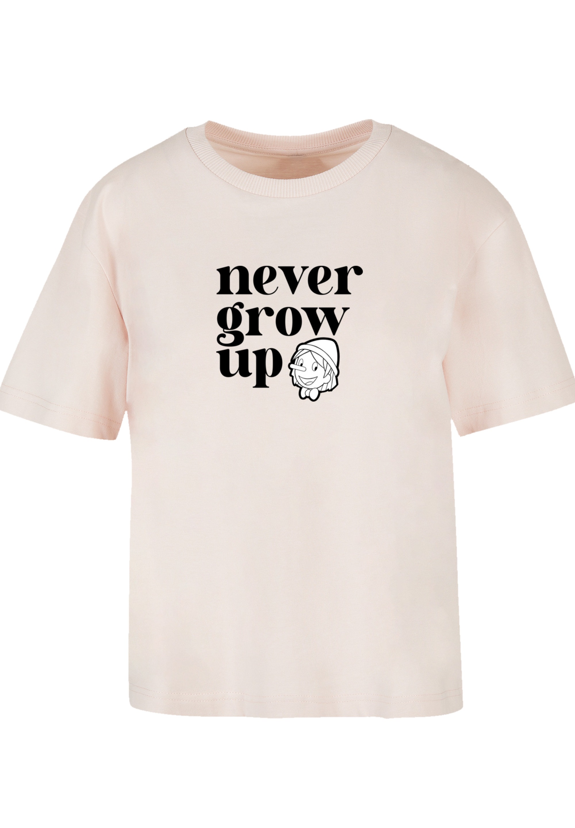 F4NT4STIC T-Shirt »Heroes of Childhood Pinocchio Never Grow Up«, Retro, Heroes of Childhood, TV Serie