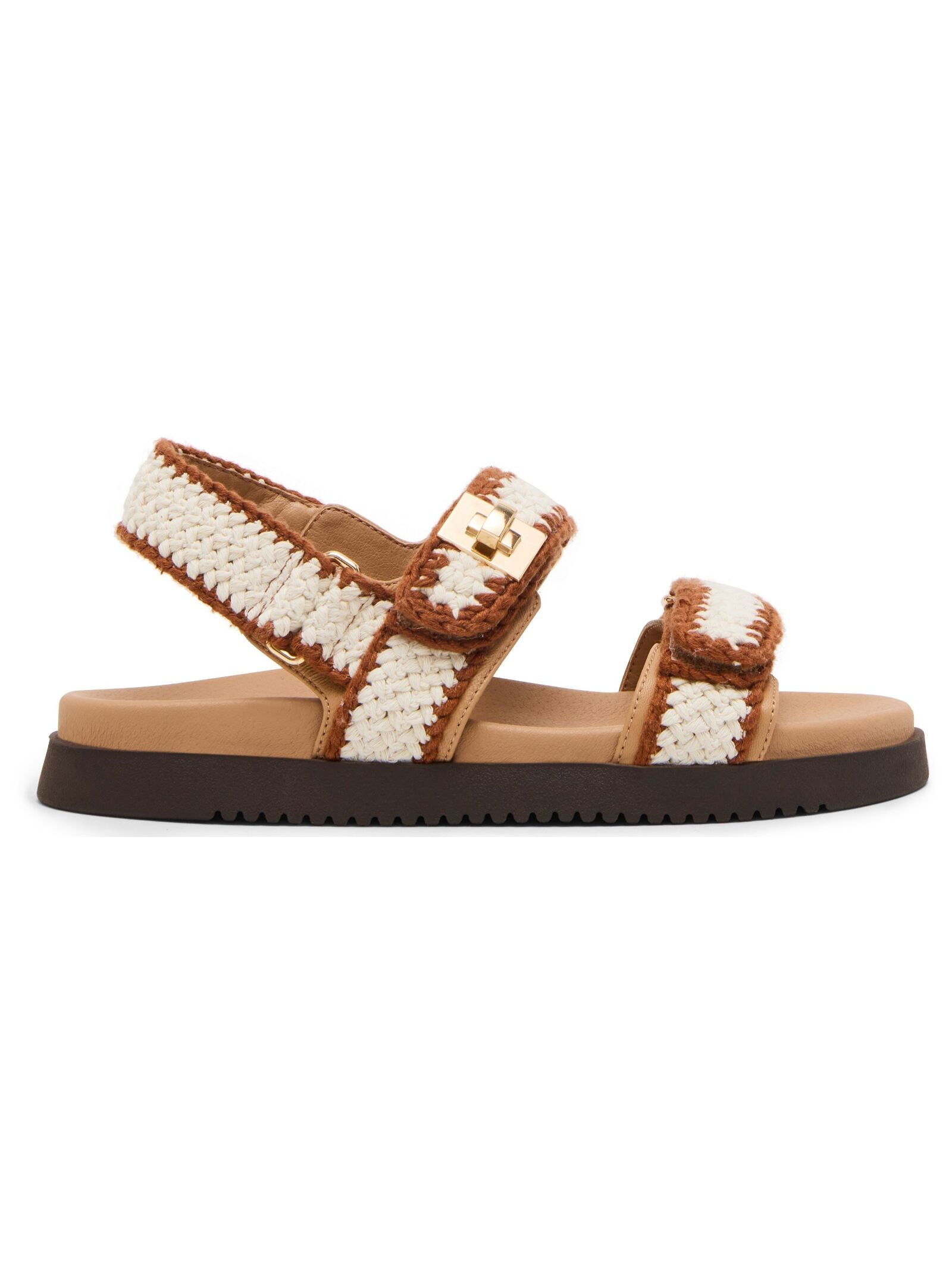 STEVE MADDEN Riemchensandale »STEVE MADDEN Sandalen Textil«