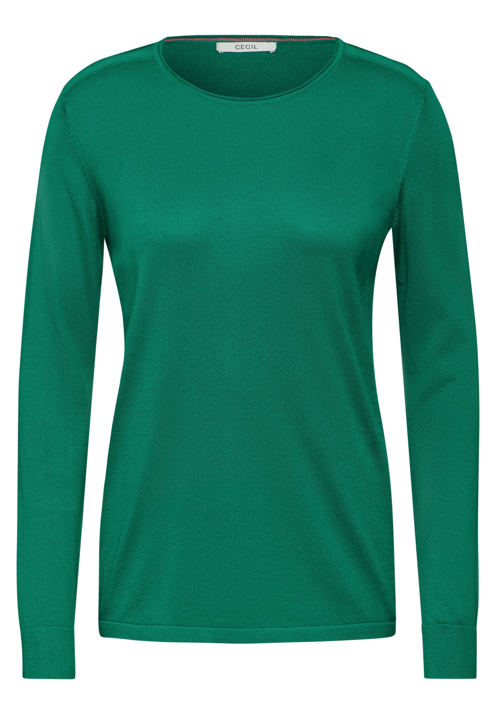Cecil Strickpullover, mit Rundhalsausschnitt