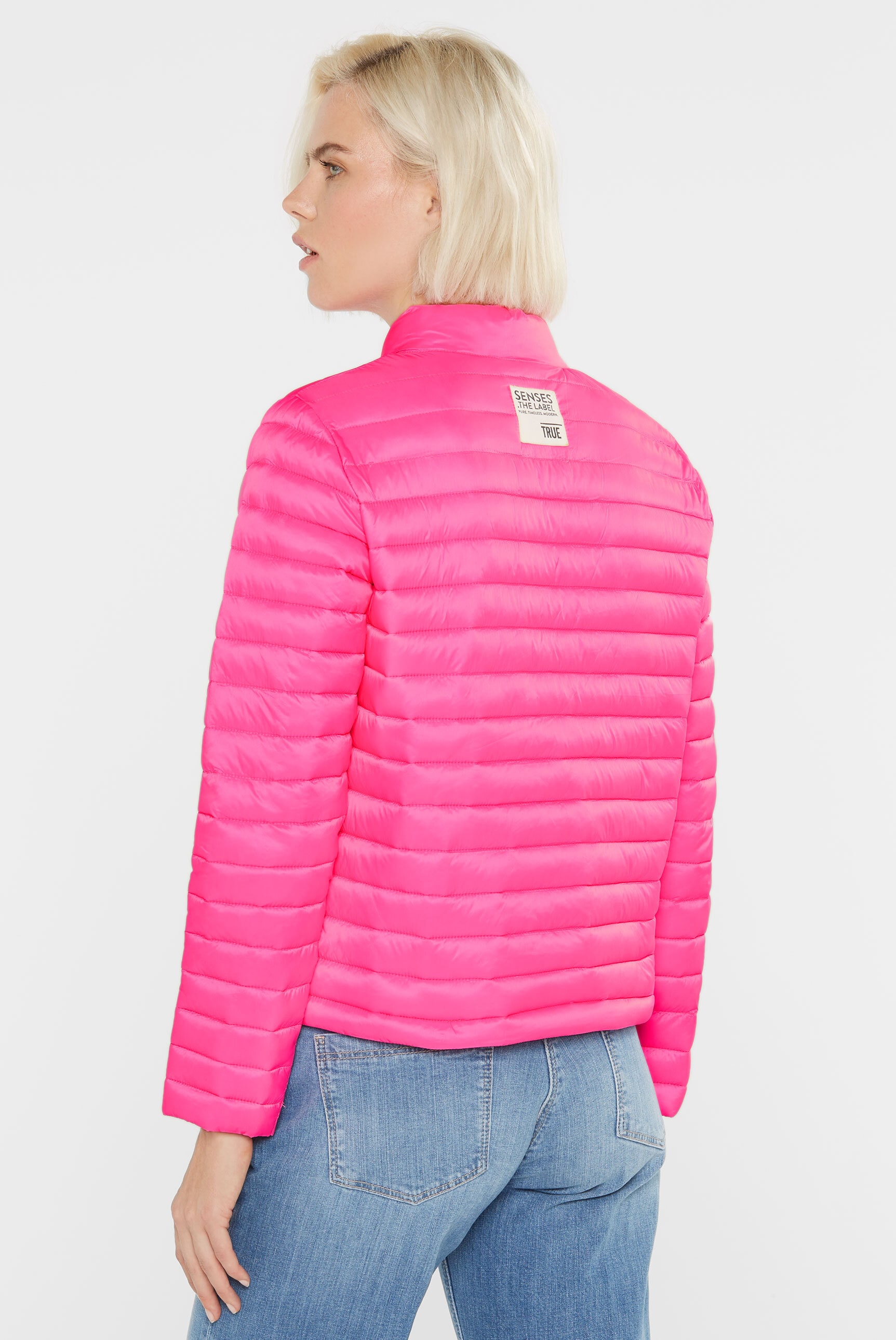 SENSES.THE LABEL Steppjacke ohne Kapuze mit verstellbarem Gummizug im Saum