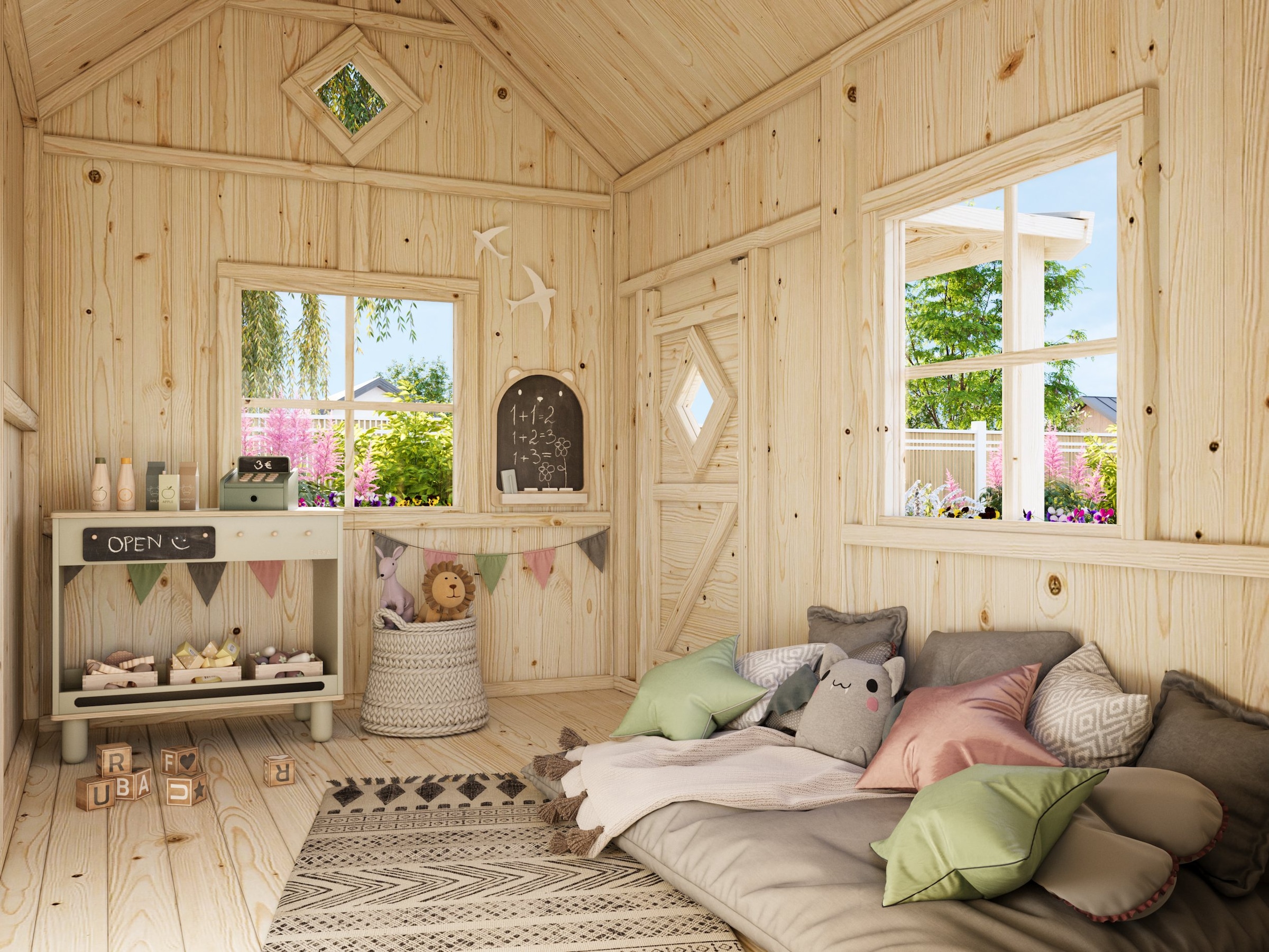 Palmako Spielhaus »Otto 3,6 m²« BxTxH: 266x272x220 cm
