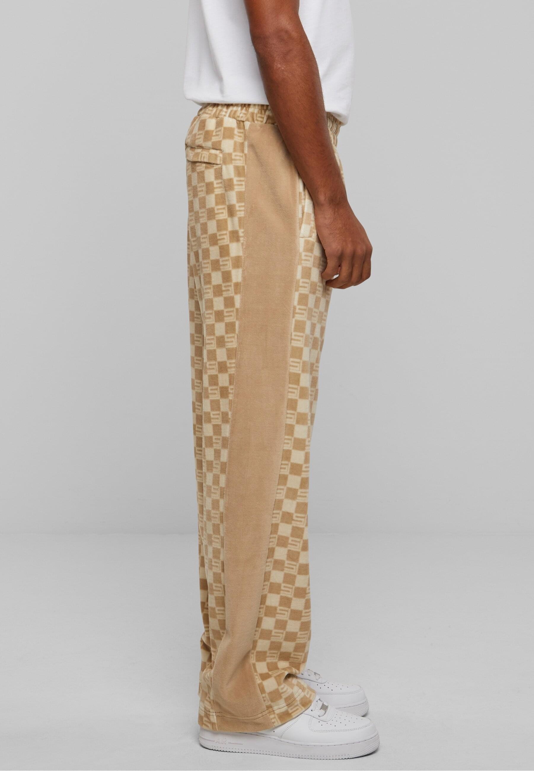 Sean John Stoffhose »Sean John Herren JM224-011-01 SJ Check Velours Trackpants«, (1 tlg.)