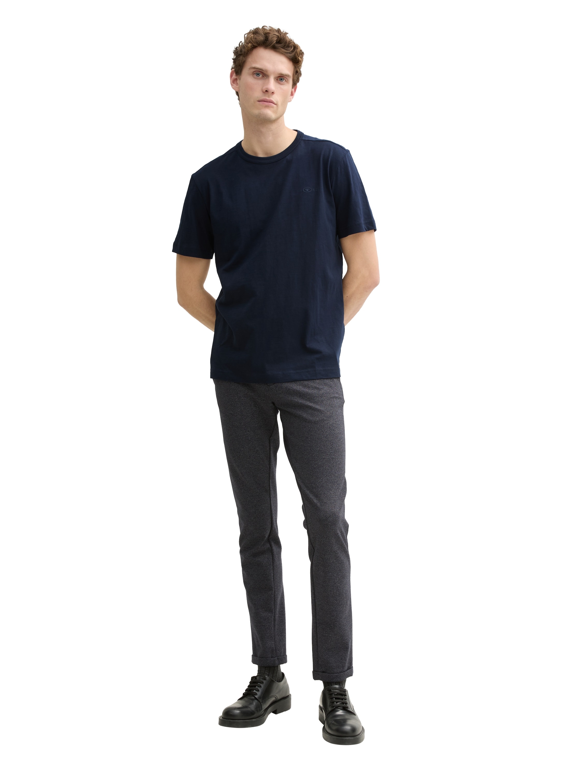 TOM TAILOR T-Shirt, mit Logo Stickerei