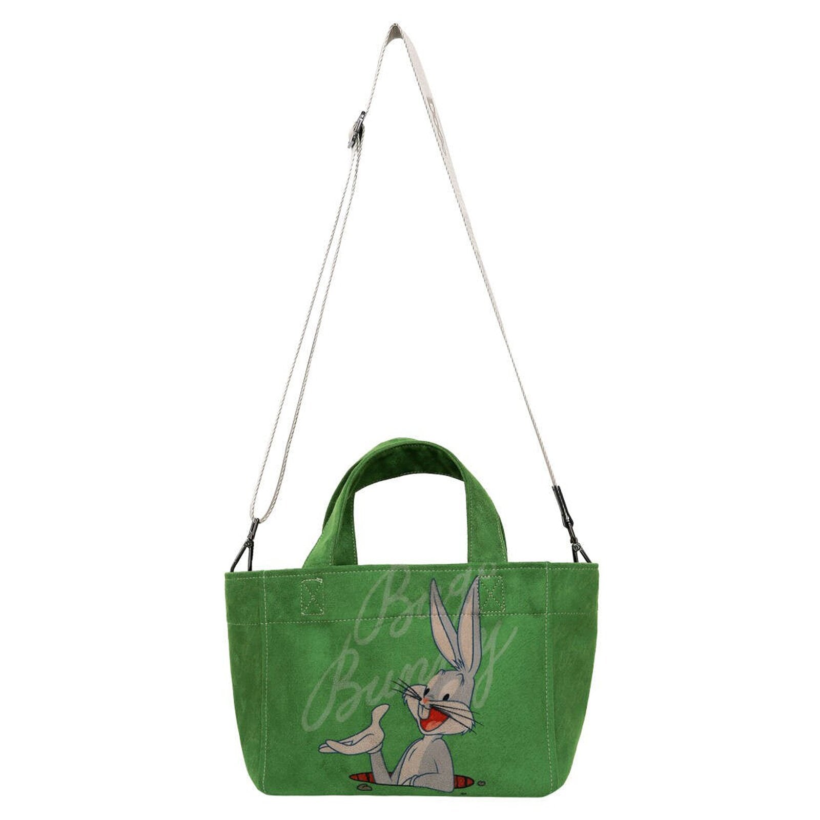 DOGO Umhängetasche »Tag Bag Tragetasche Bunny Talk Damen Schultertasche« Handgefertigt