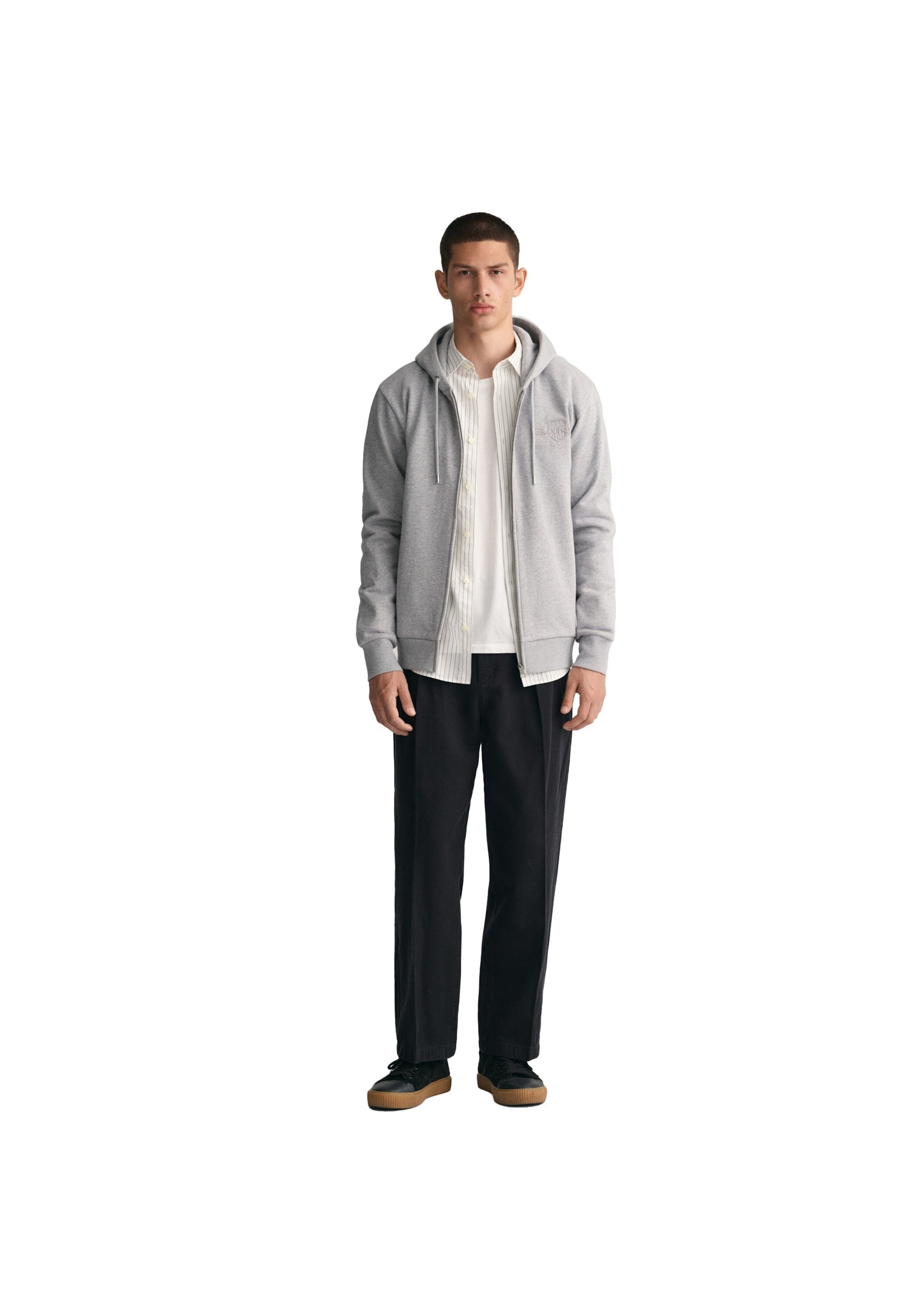 Gant Sweatshirt »Sweatjacke REGULAR TONAL SHIELD FULL ZIP HOODIE«