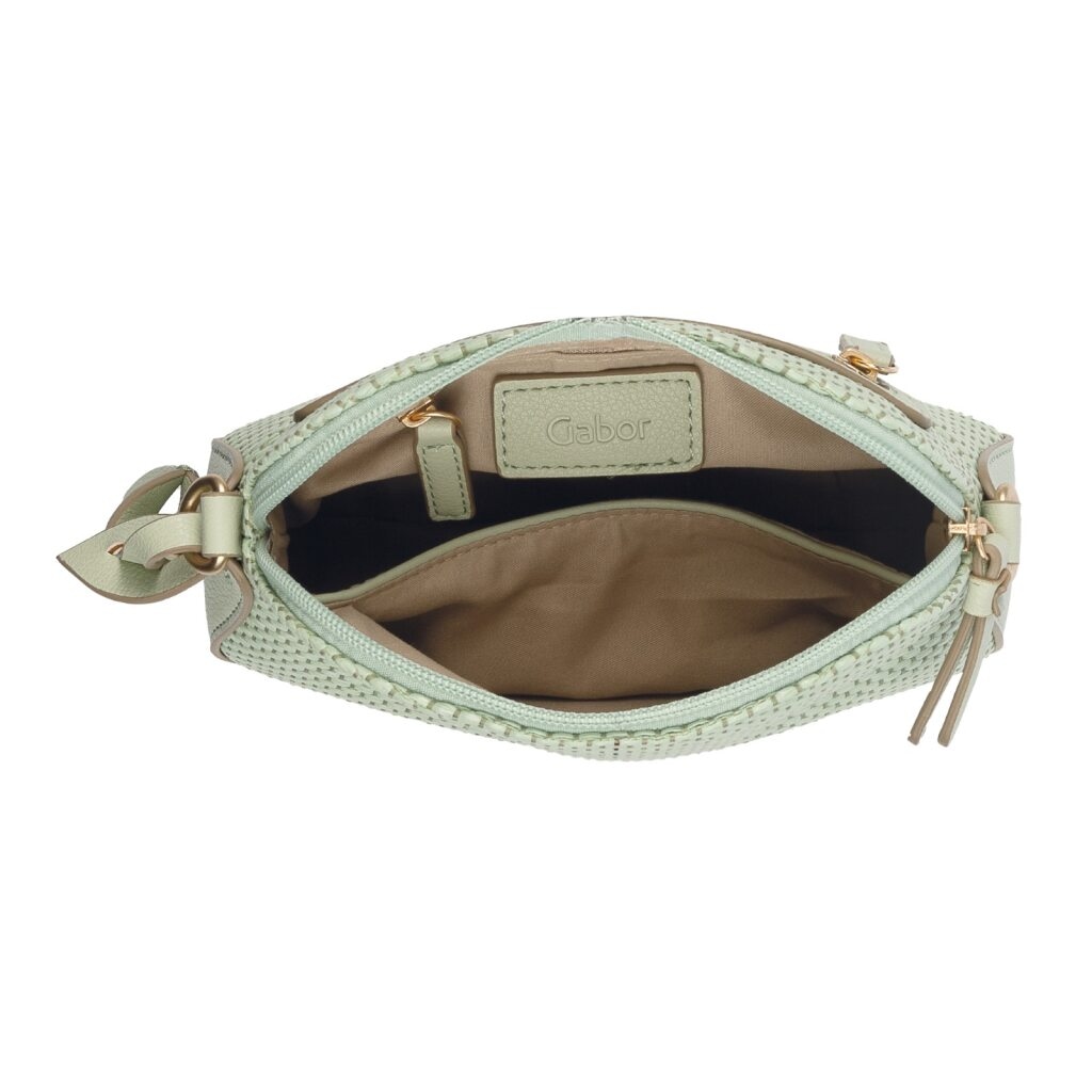 Gabor Handtasche »Ophelio« Damen Umhängetasche, Schultertasche in Bastoptik