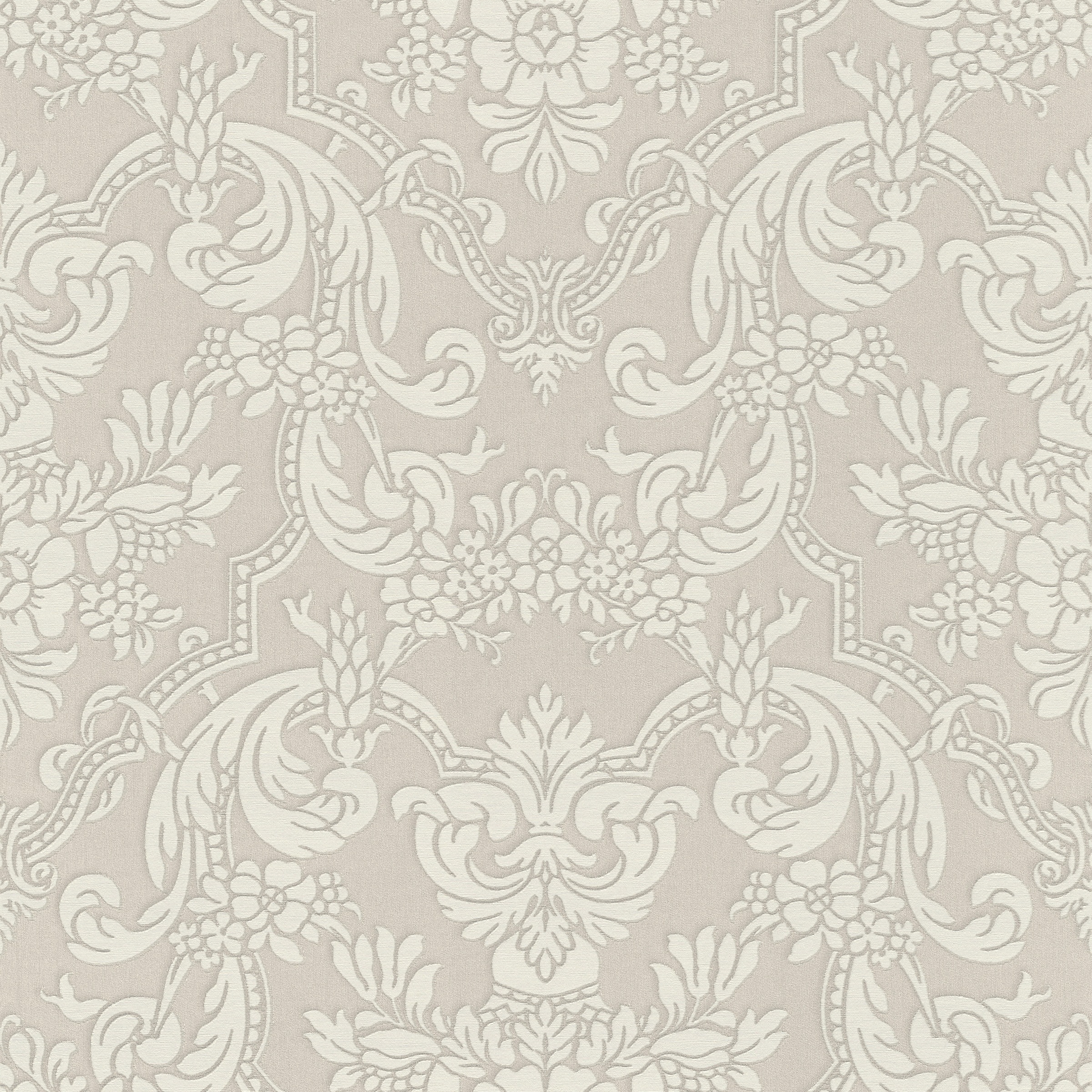 Rasch Vinyltapete »Vliestapete Trianon XIII mit barocken Elementen« Barock texturiert Klassischer Stil