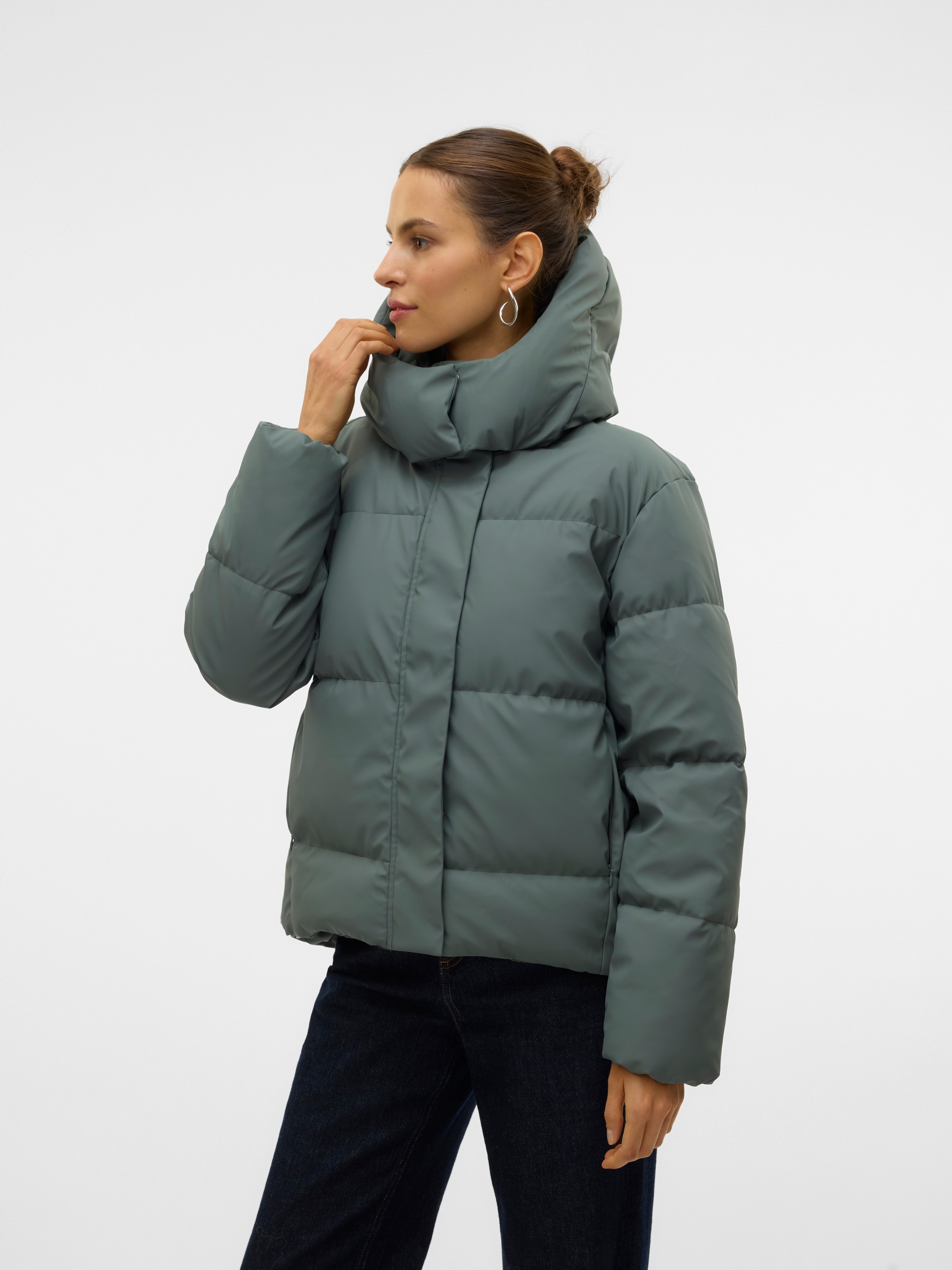 Vero Moda Steppjacke "VMGRETAKYLIE SHORT COATED JACKET NOOS" mitKapuze günstig online kaufen