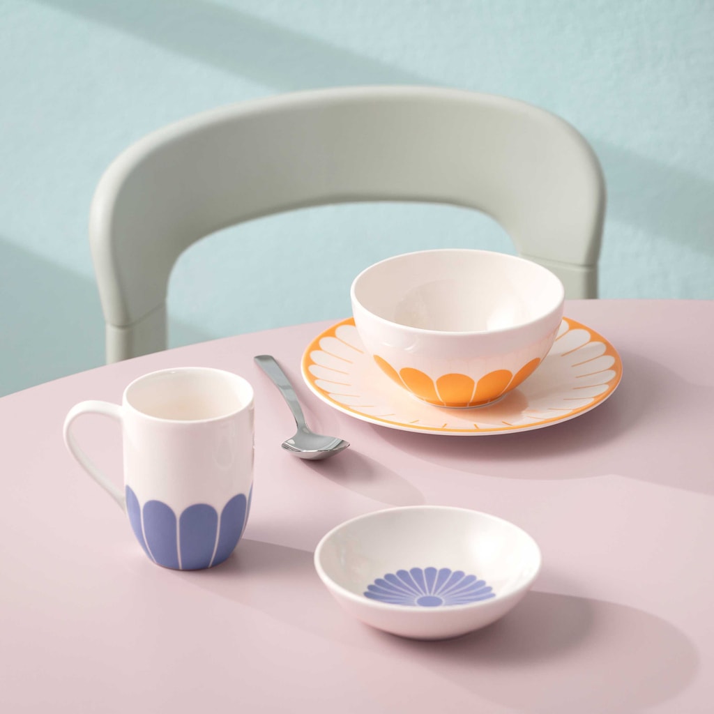 Villeroy & Boch Frühstücksteller »Frühstücksteller Fleur Couleur ø 21,2 cm«