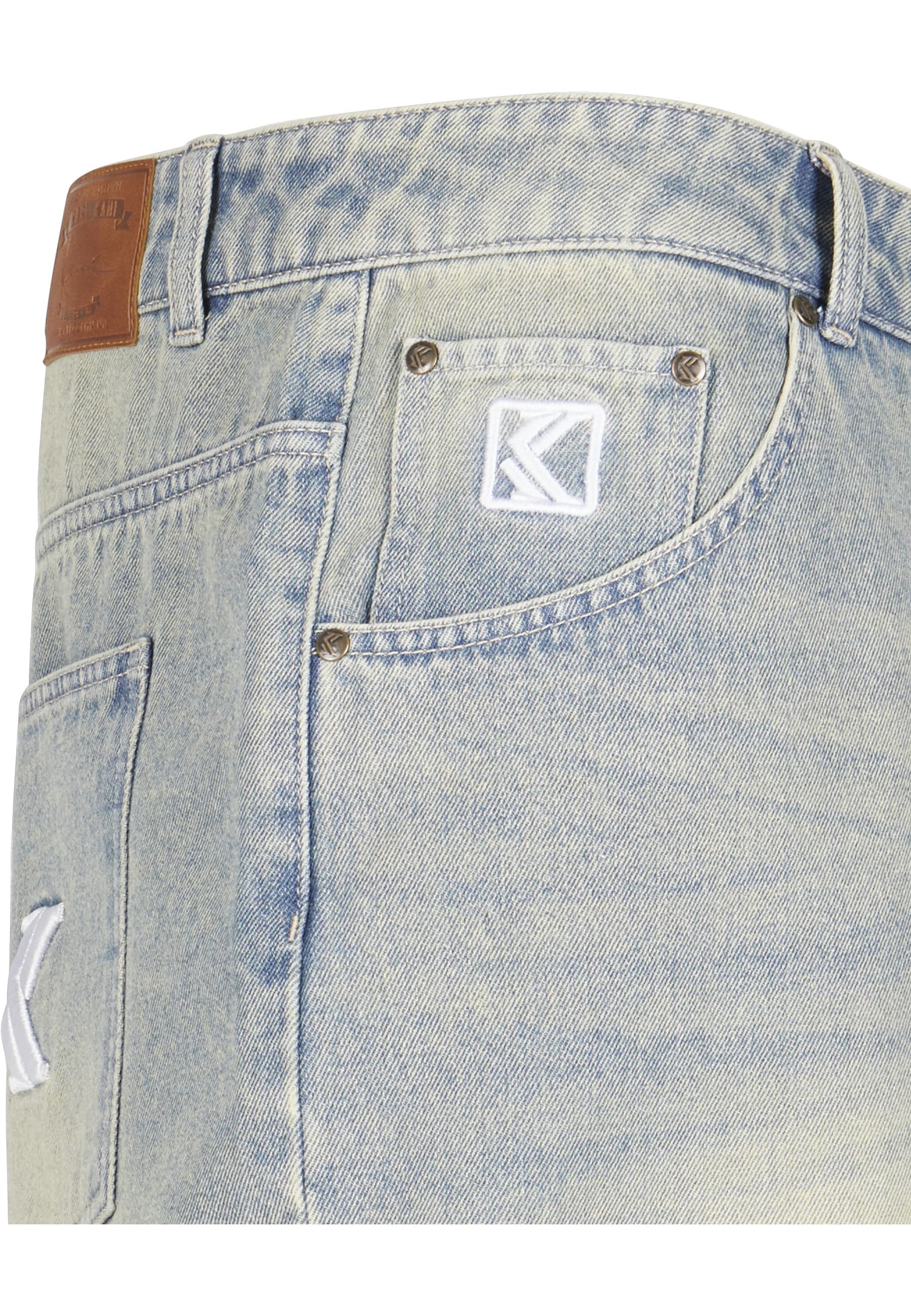 Karl Kani Shorts »Karl Kani Herren Karl Kani OG Denim Baggy Jorts«
